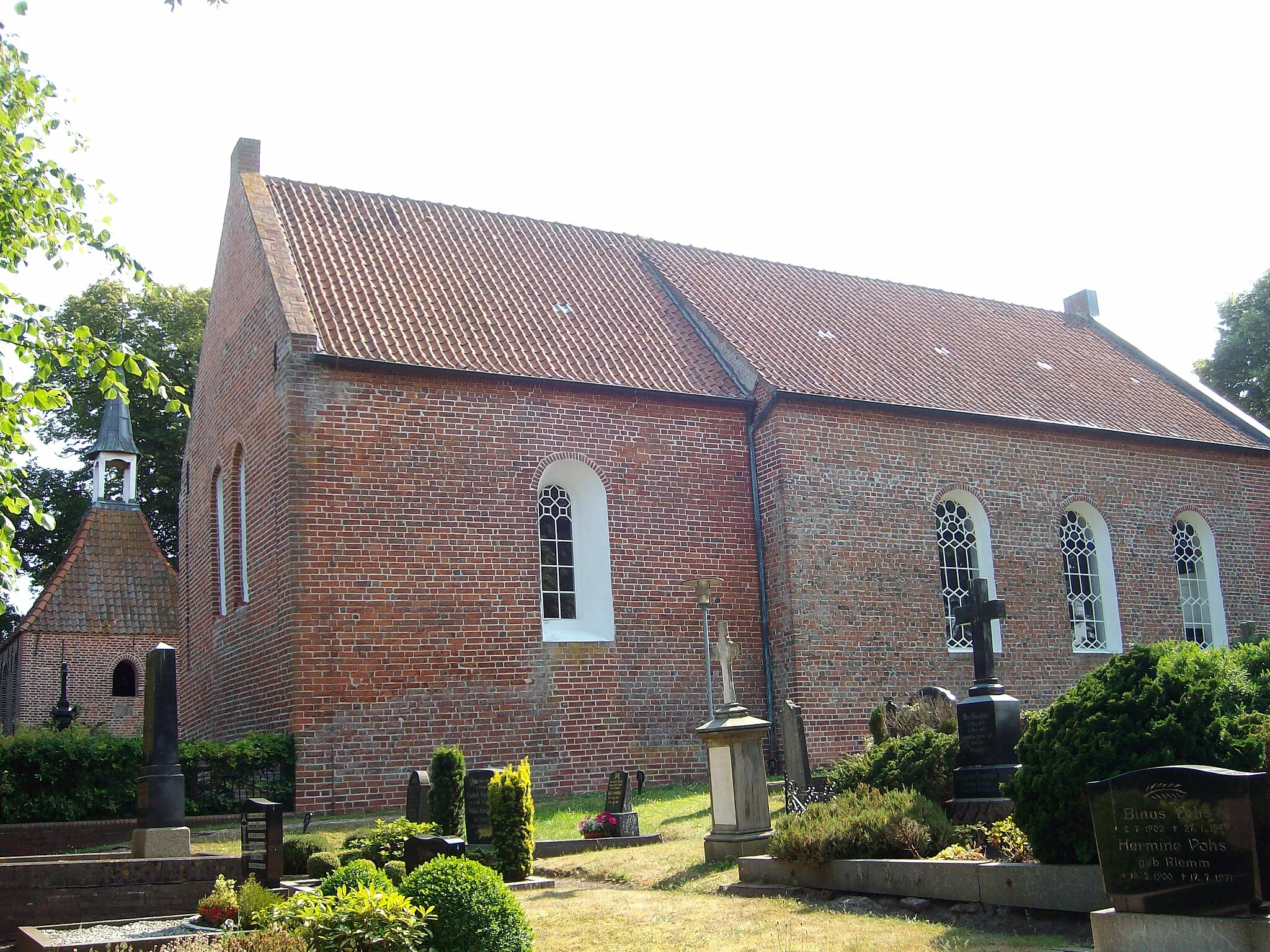 Photo showing: Liudgeri-Kirche in Holtgaste/Ostfriesland