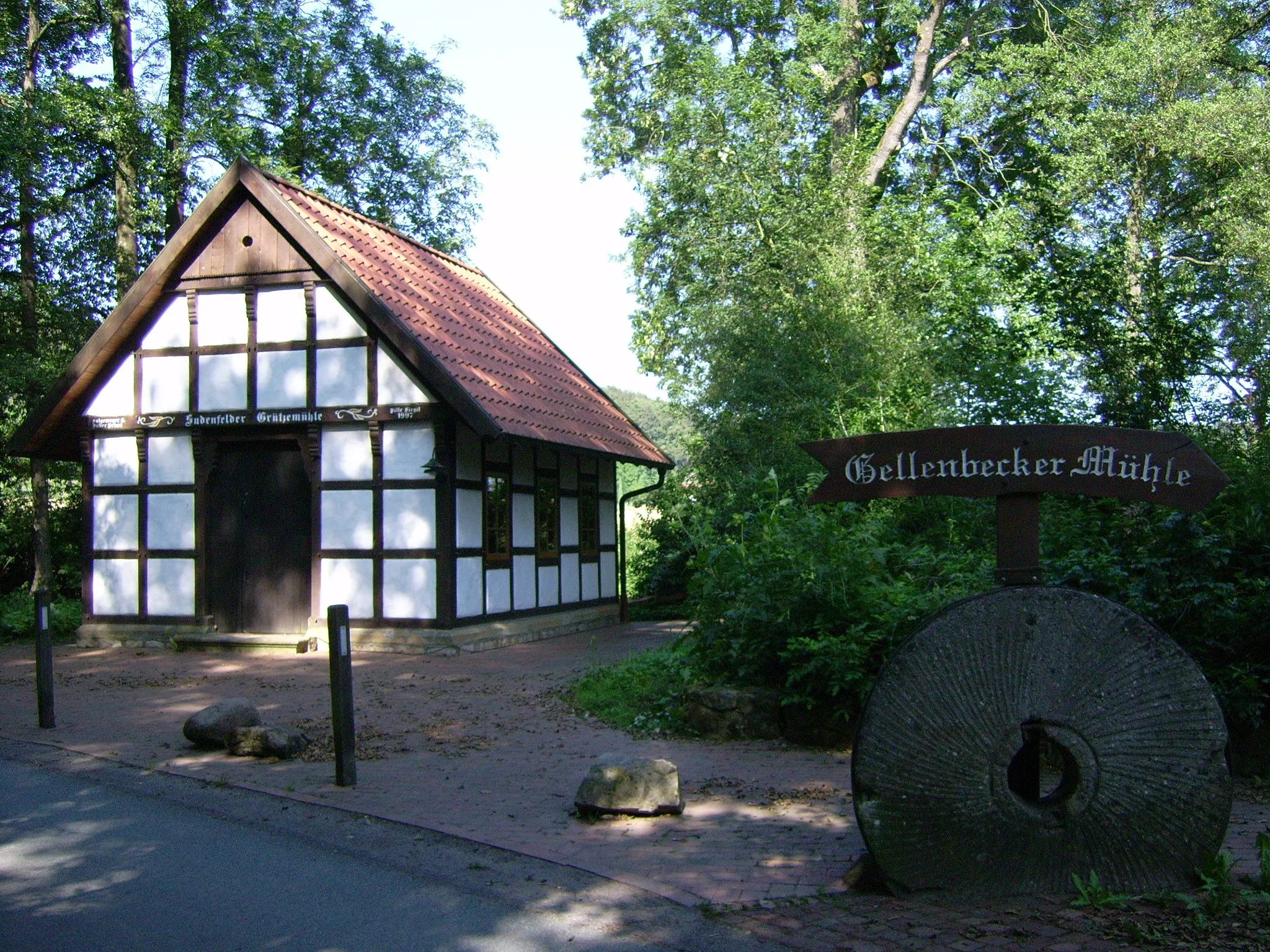 Photo showing: Nachbau der Sudenfelder Grützemühle in Hagen am Teutoburger Wald