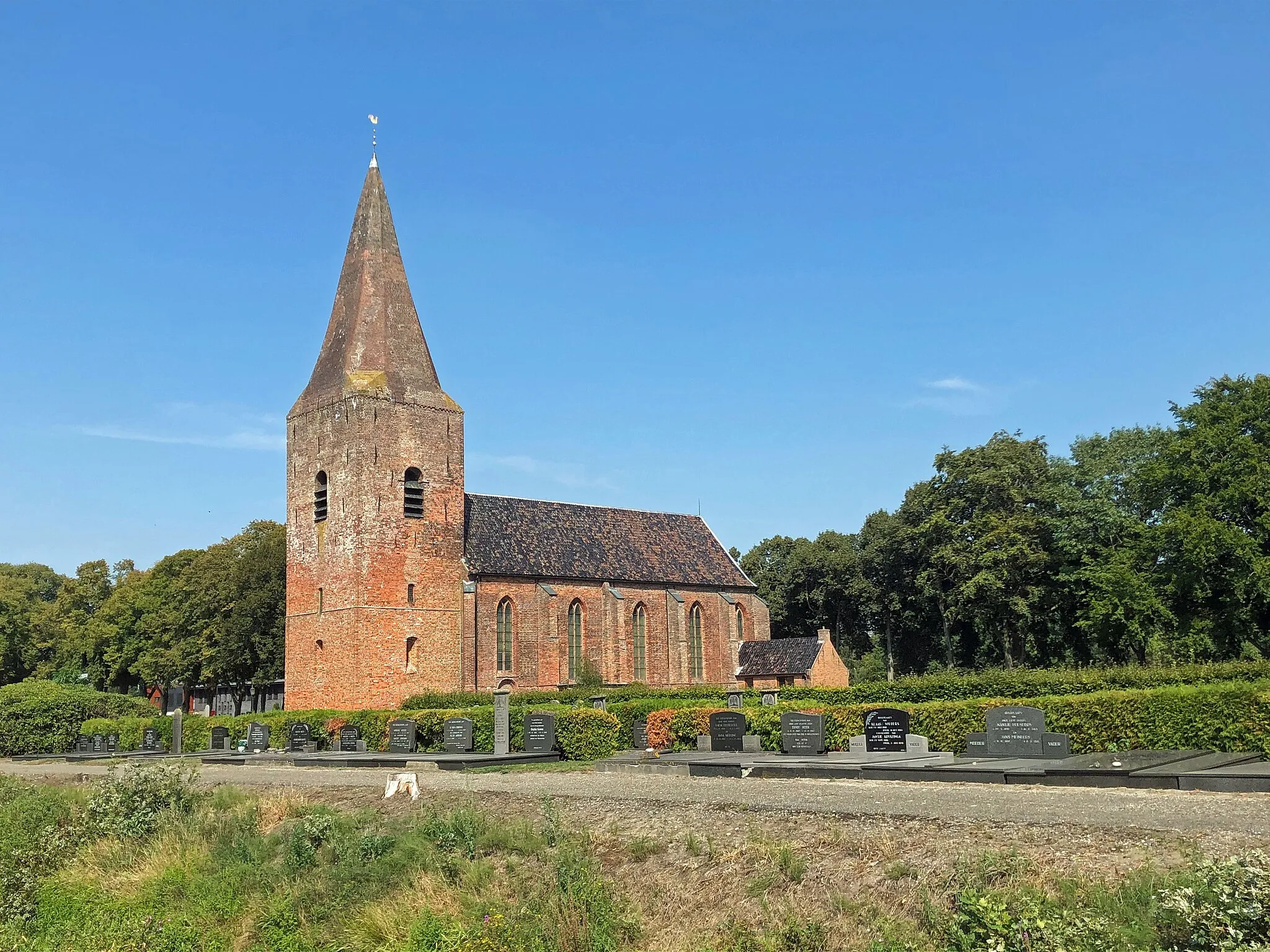 Photo showing: Nicolaaskerk van Onstwedde (zuidwestzijde)