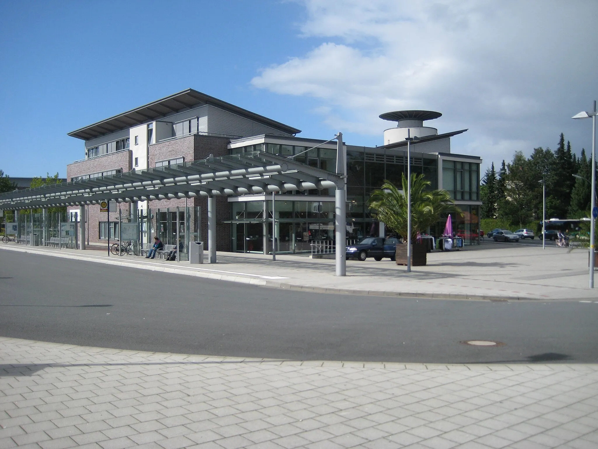 Photo showing: Das Hauptgebäude des Warendorfer Bahnhofs
