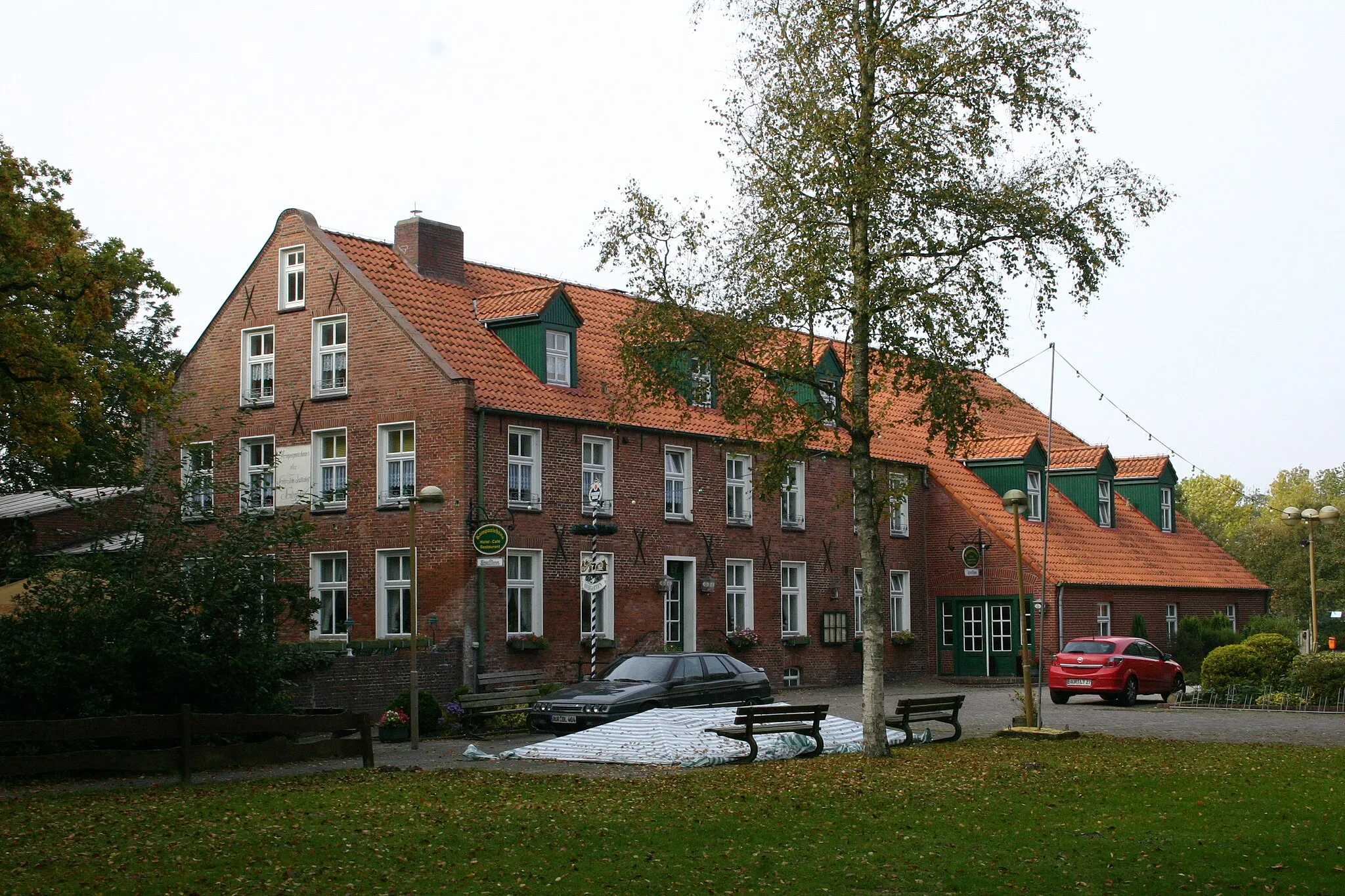 Photo showing: seat of the former fen colonization company in Berumerfehn, East Frisia, Germany