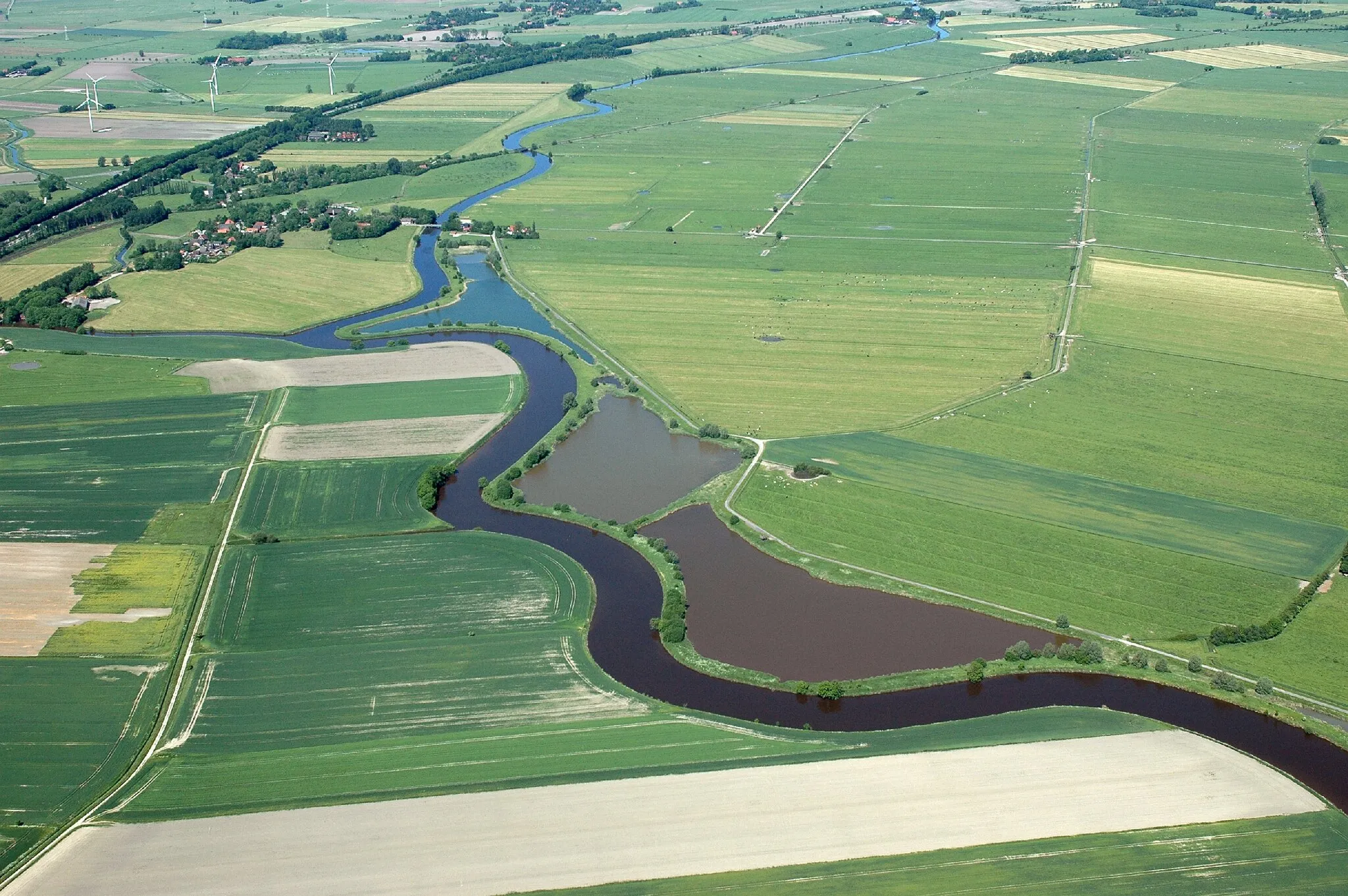 Photo showing: Fotoflug vom Flugplatz Nordholz-Spieka über Cuxhaven und Wilhelmshaven