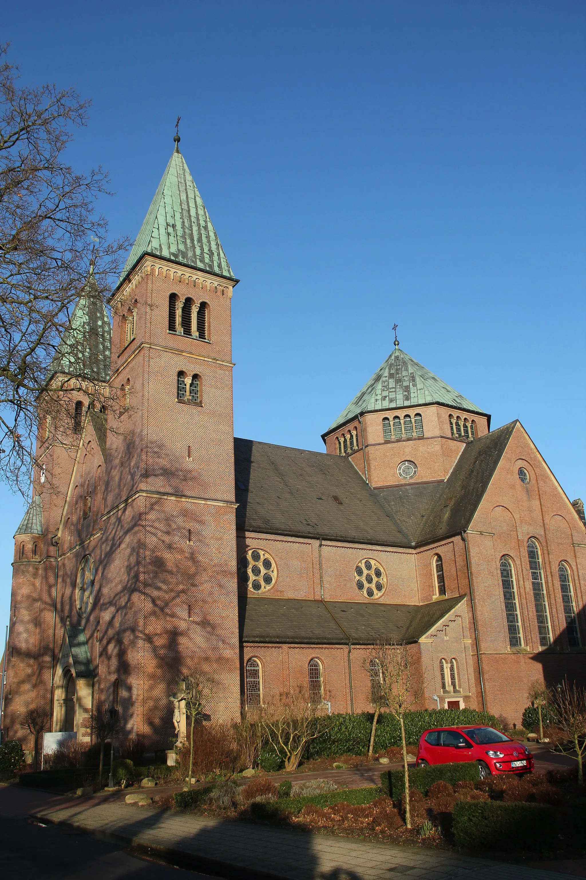 Photo showing: St. Nikolauskirche in Rhede (Ems)