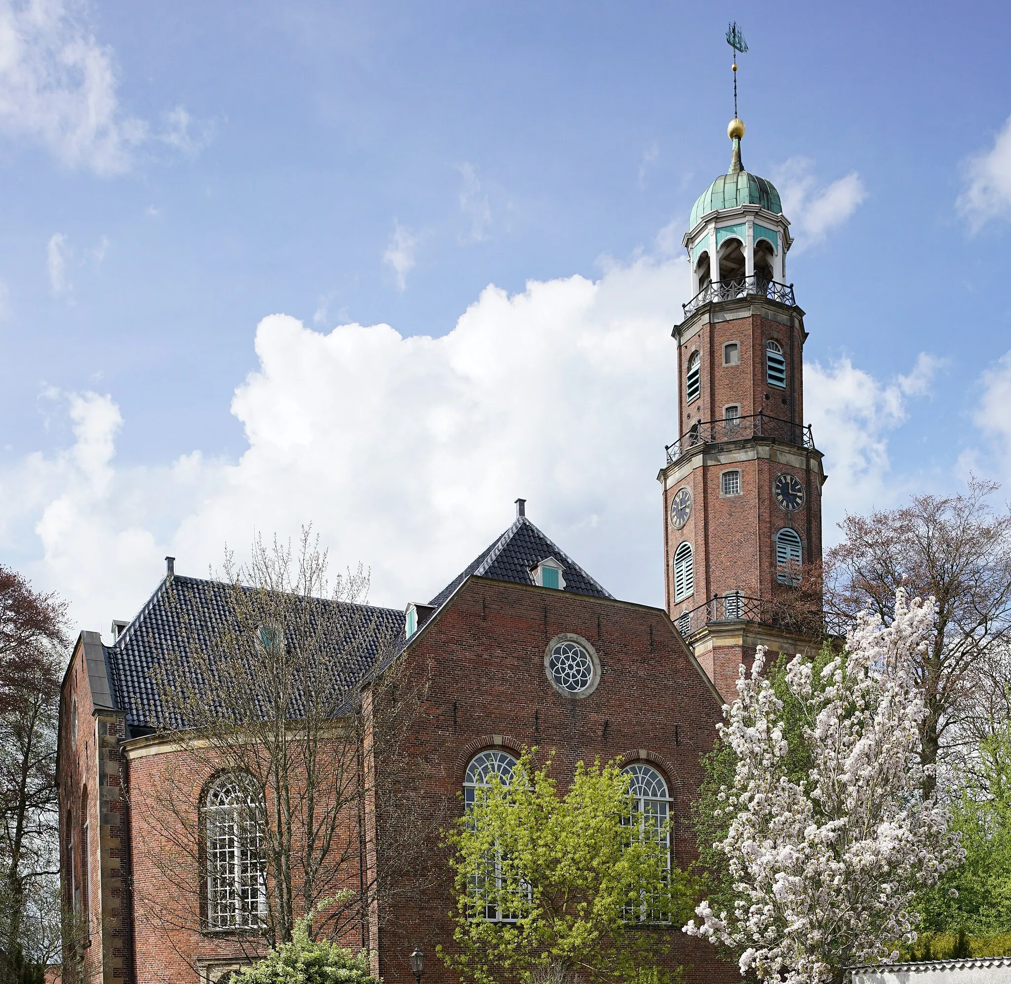 Photo showing: Große Kirche in Leer (Reformierte Kirche), Ansicht von Südosten