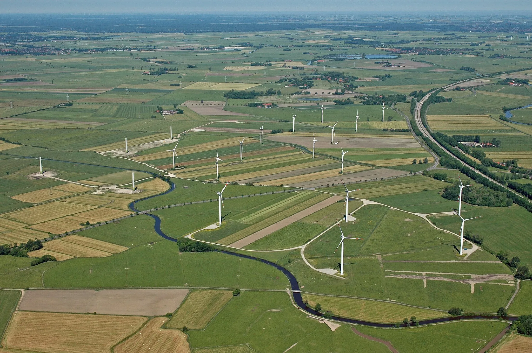 Photo showing: Fotoflug vom Flugplatz Nordholz-Spieka über Cuxhaven und Wilhelmshaven