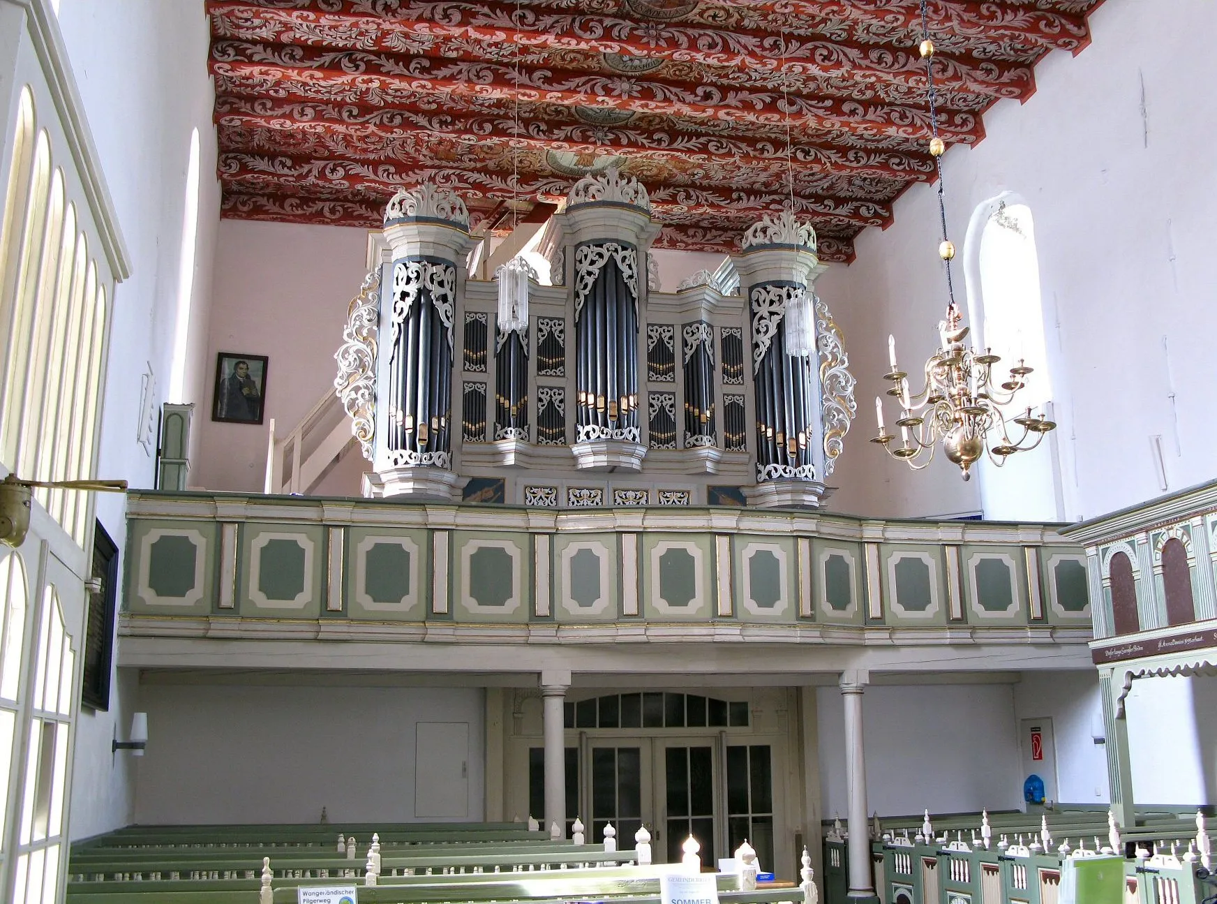 Photo showing: Orgel in Tettens