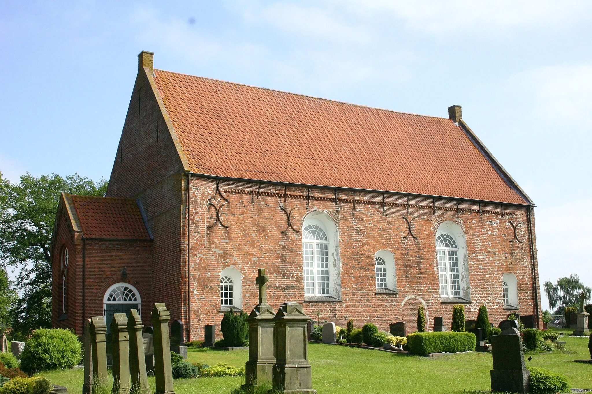 Photo showing: Historic church in Ihrhove, district of Leer, East Frisia, Germany