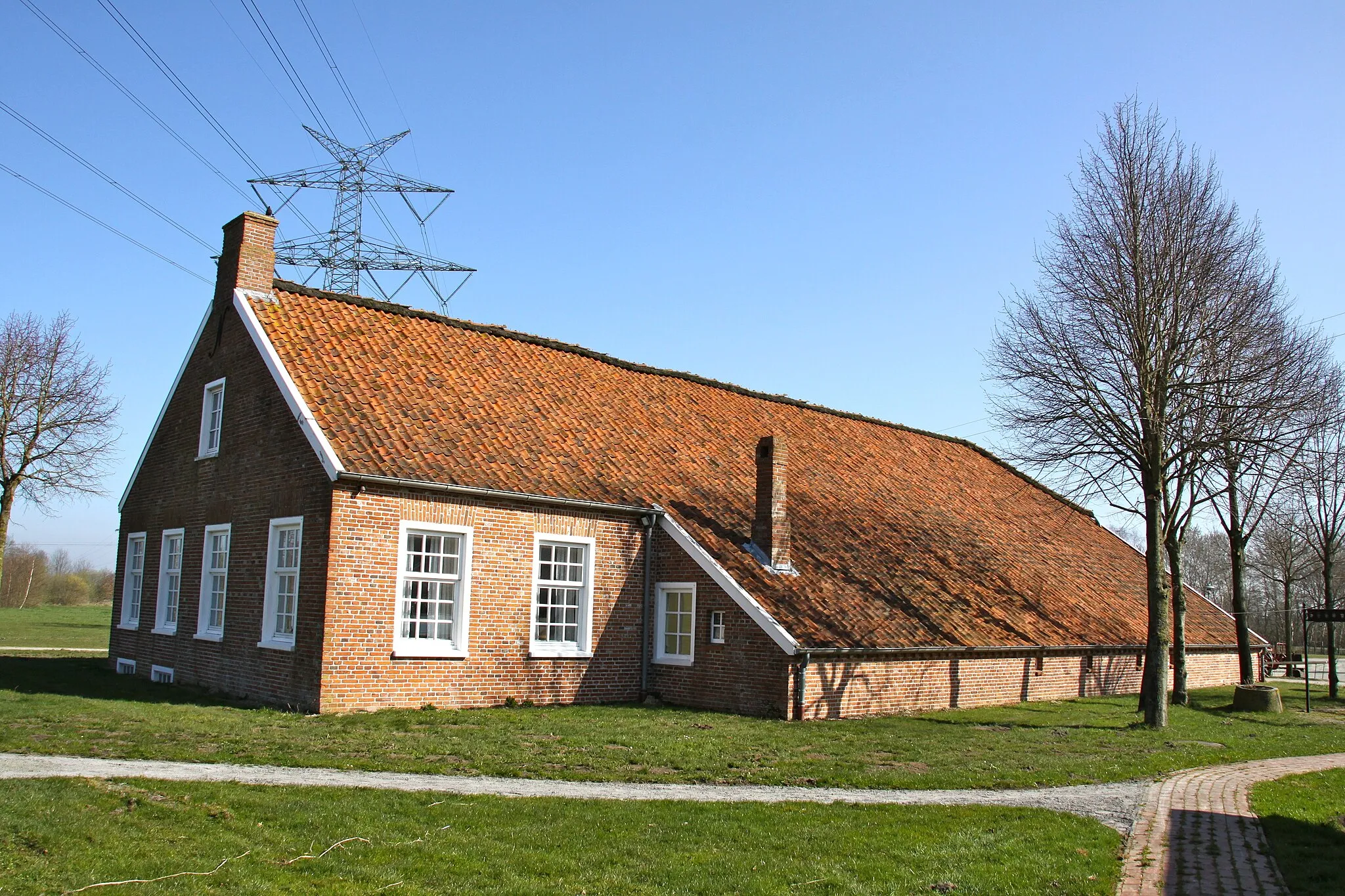 Photo showing: Gulfhof im Freizeitpark Grootegaste