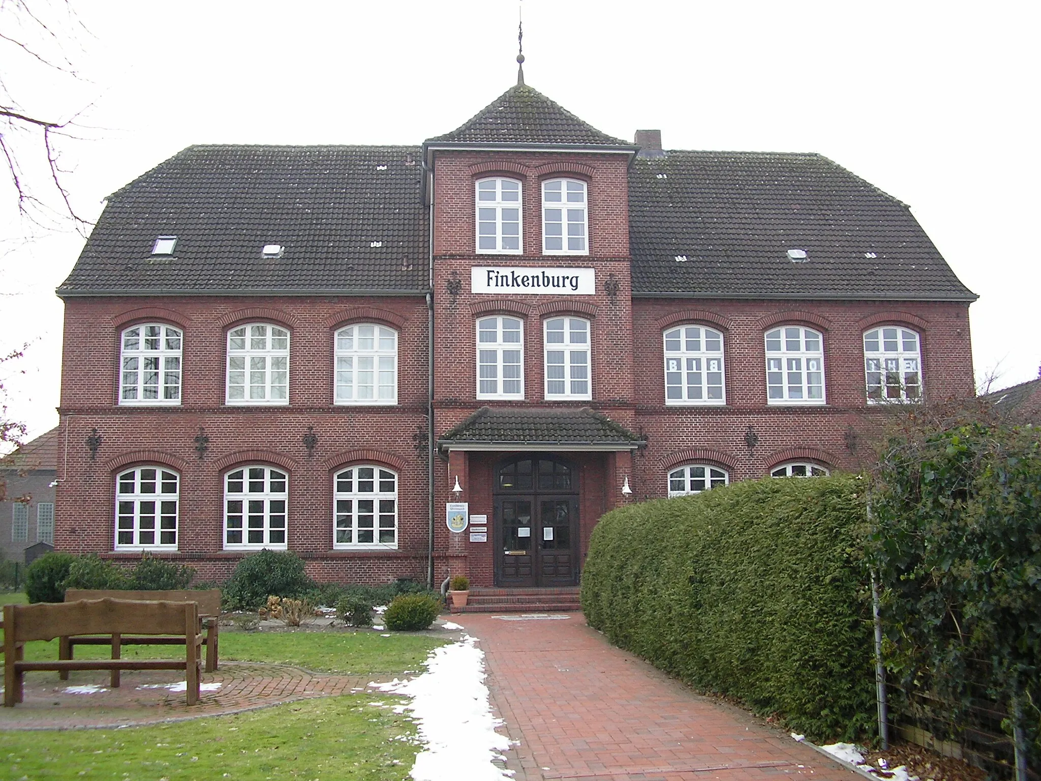 Photo showing: Former Finkenburgschool Wittmund