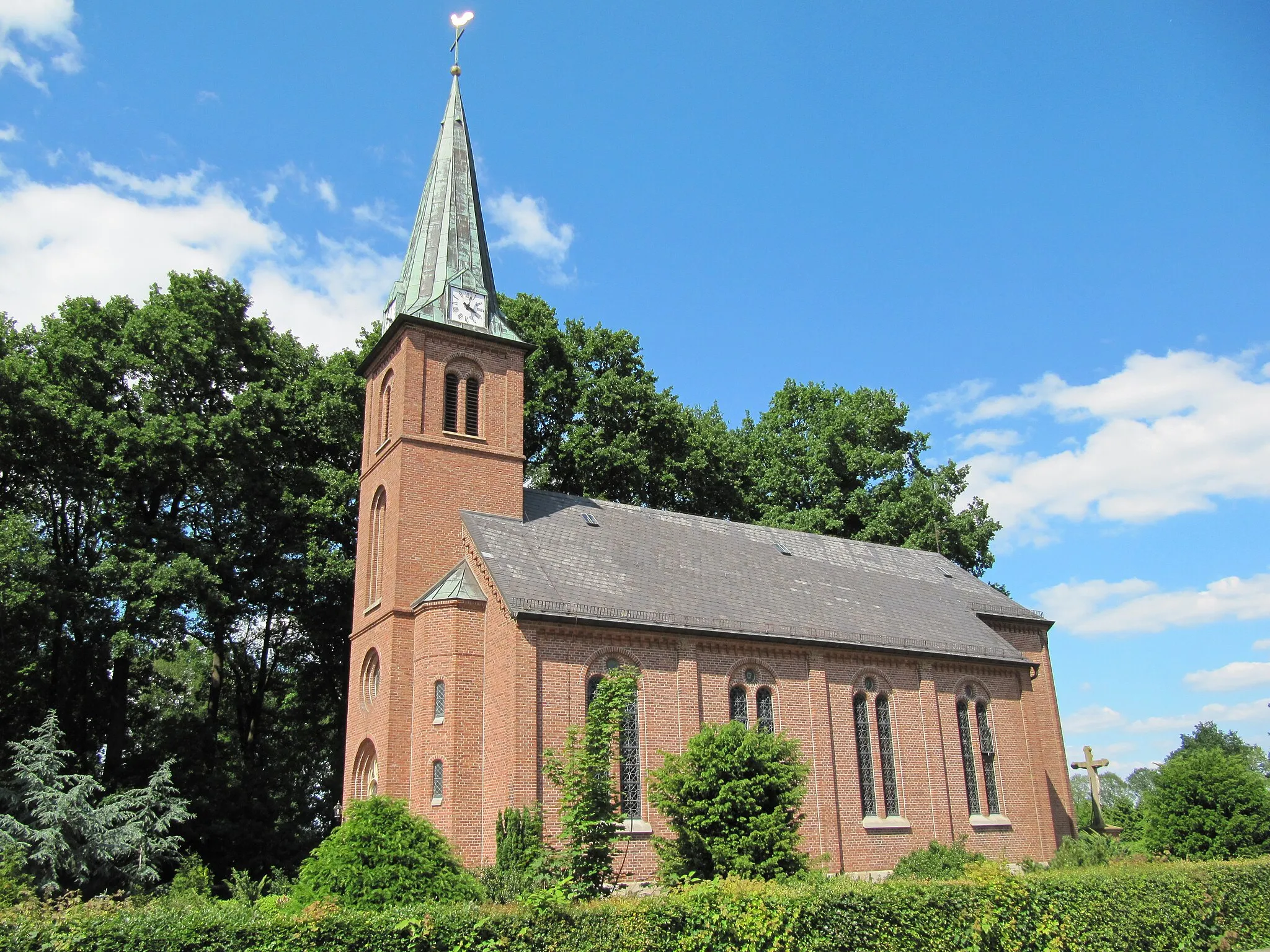 Photo showing: Church St. Vinzenz von Paul in Twist-Hebelermeer (Germany)
