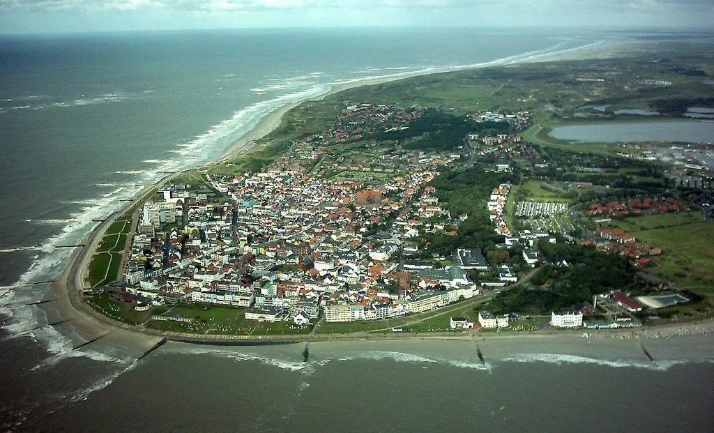 Photo showing: Norderney aerial photo, Norderney, Germany