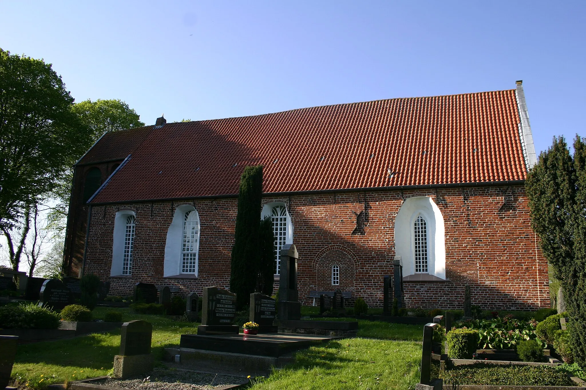Photo showing: Historic church in Tergast, district of Leer, East Frisia, Germany