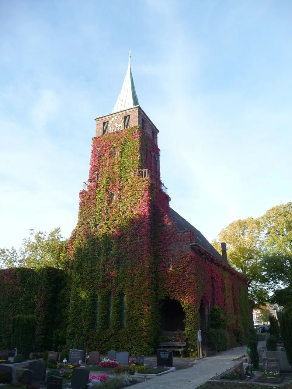 Photo showing: evang. church in Bremen-Groepelingen