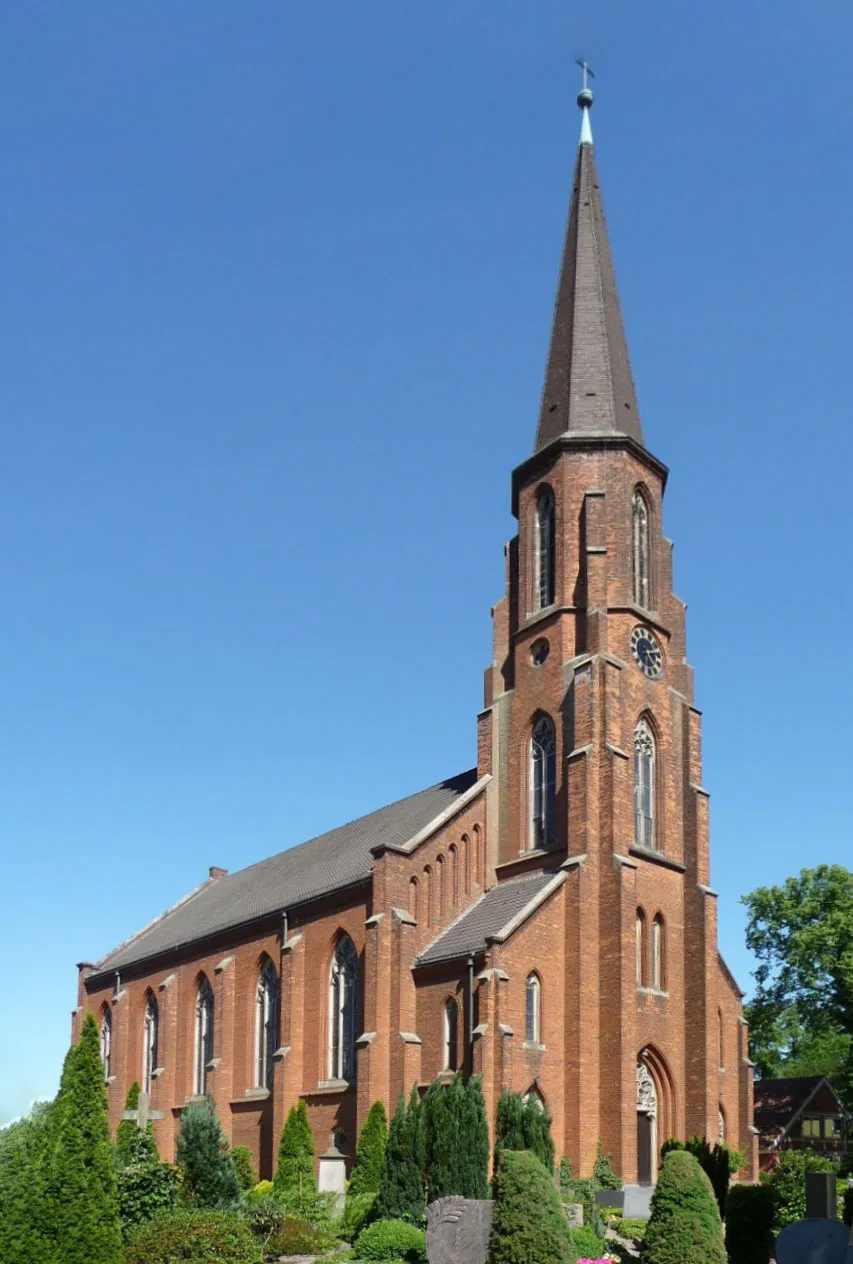 Photo showing: church St. Johann in Bremen-Oberneuland