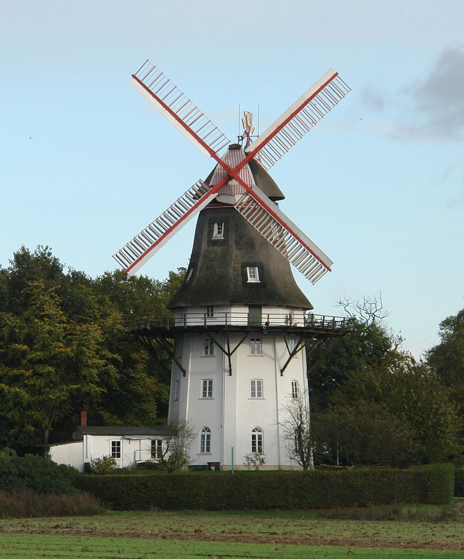 Photo showing: Windmühle von 1848 in Oberneuland (Bremen)