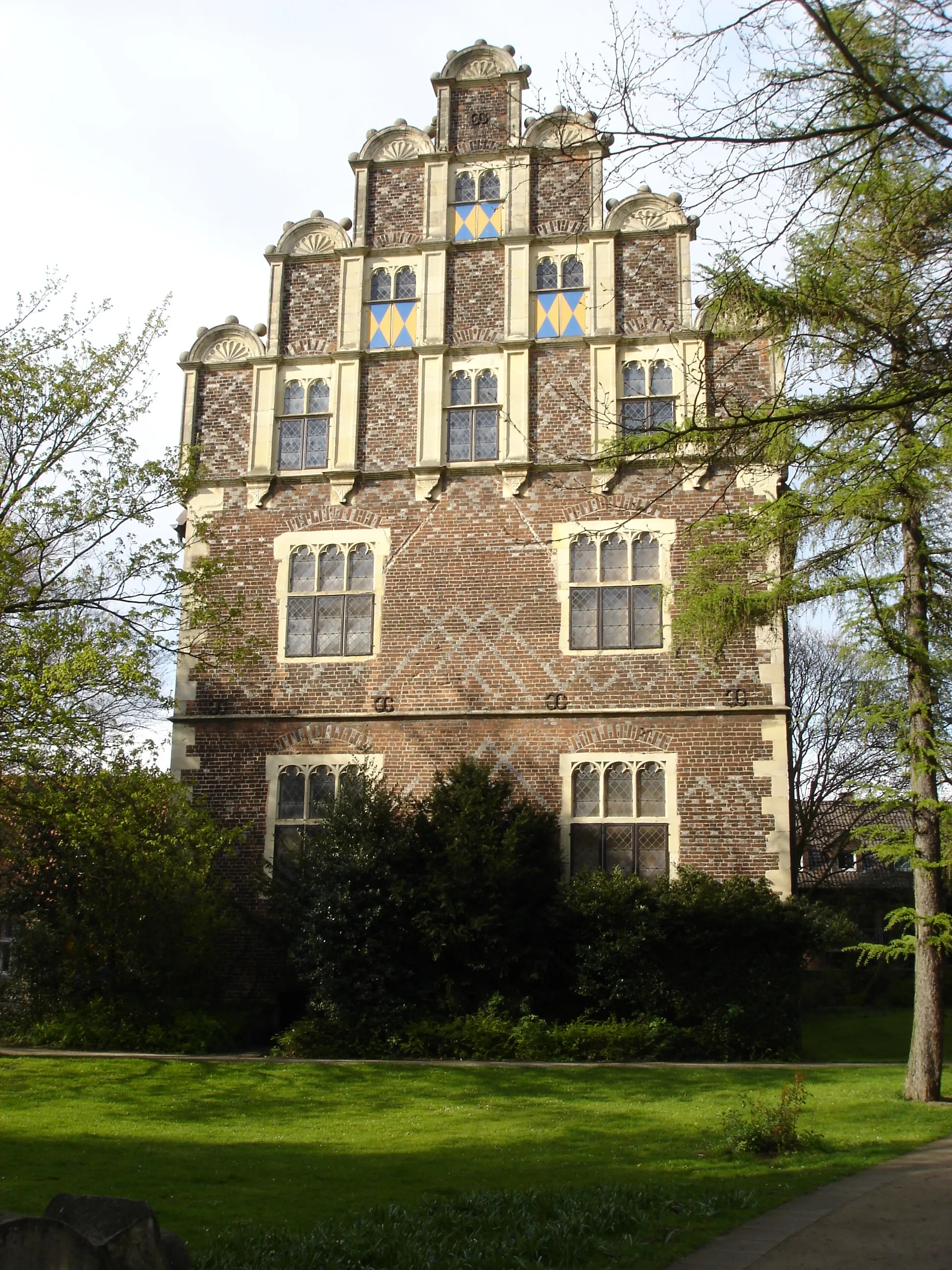 Photo showing: Gable of the "Drostenhof" in Wolbeck, borough of Münster, Westphalia, Germany