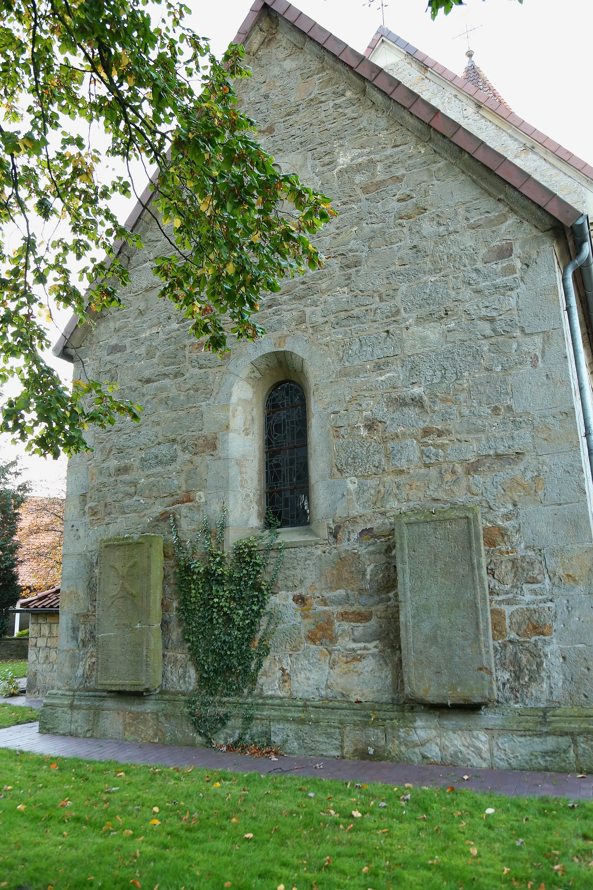 Photo showing: Protestant Church (Evangelische Kirche) in Hopsten-Schale, Kreis Steinfurt, North Rhine-Westphalia, Germany.