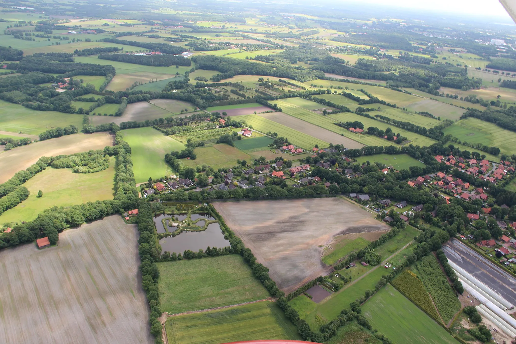 Photo showing: Moorburg ist ein Ortsteil von Westerstede im Ammerland, Niedersachsen (2012)