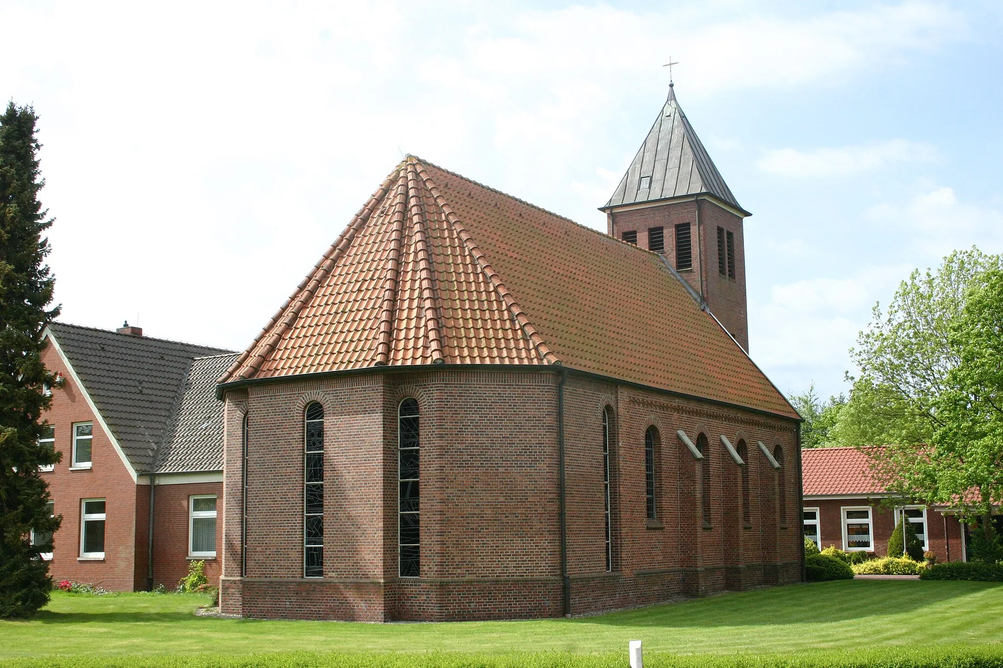 Photo showing: Historic Peace Church in Ockenhausen, district of Leer, East Frisia, Germany