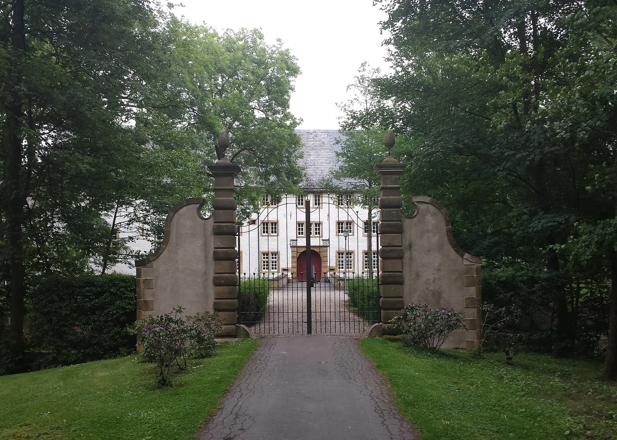 Photo showing: Schloss Königsbrück bei Neuenkirchen (Melle) von Westen aus gesehen