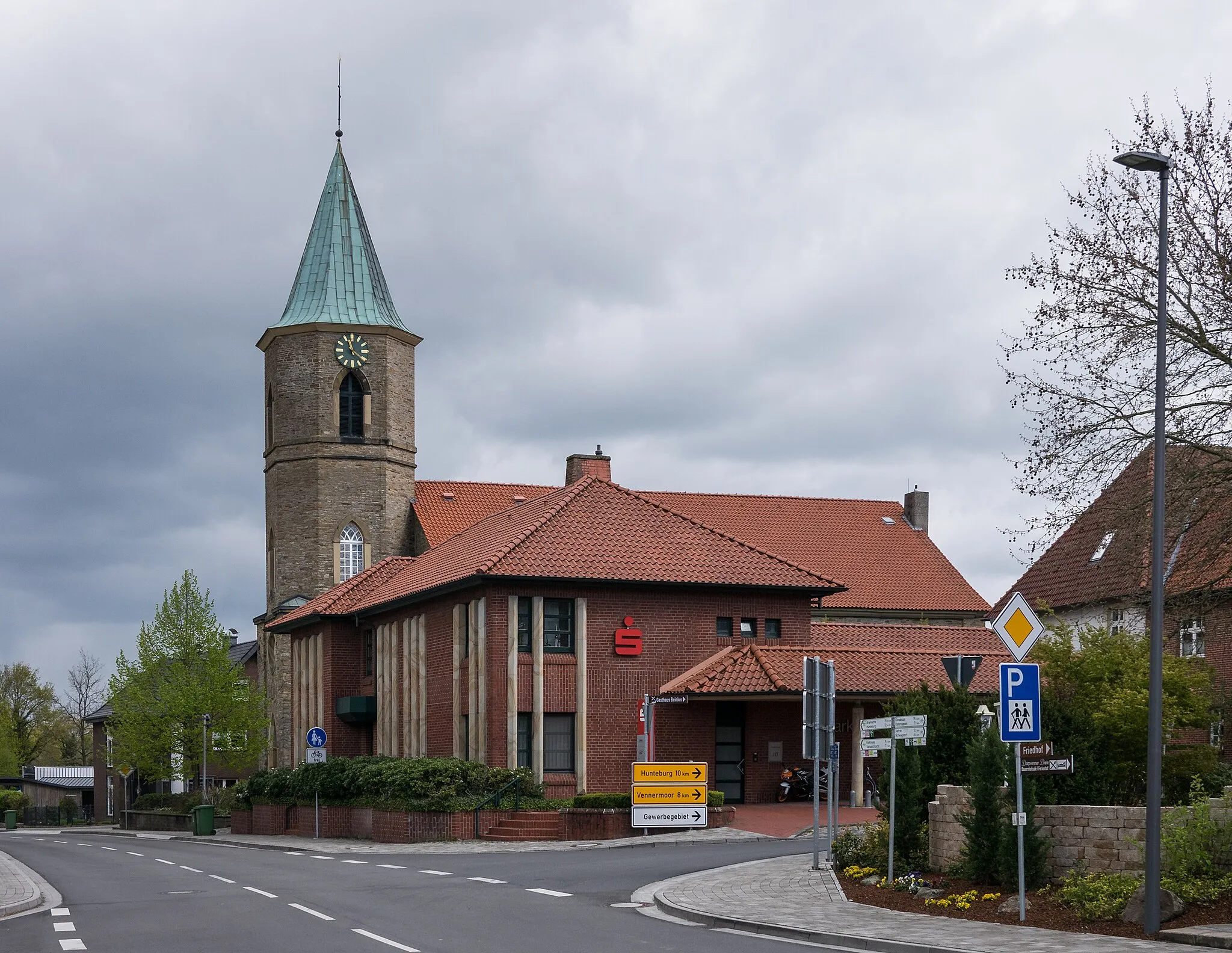 Photo showing: Venne hamlet of Ostercappeln, Lower Saxony, Germany