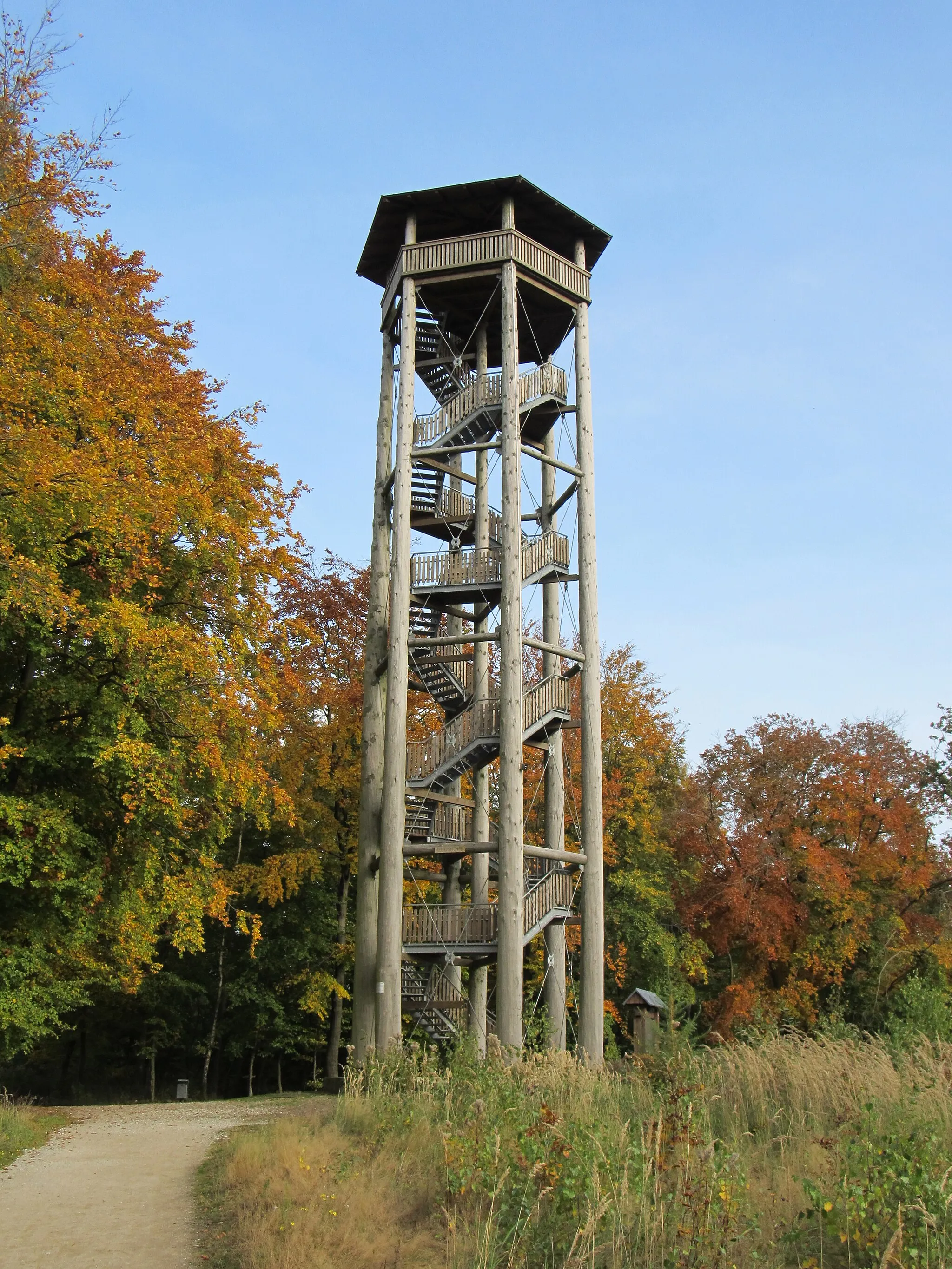 Photo showing: Melle Hills: look-out Ottoshöhe