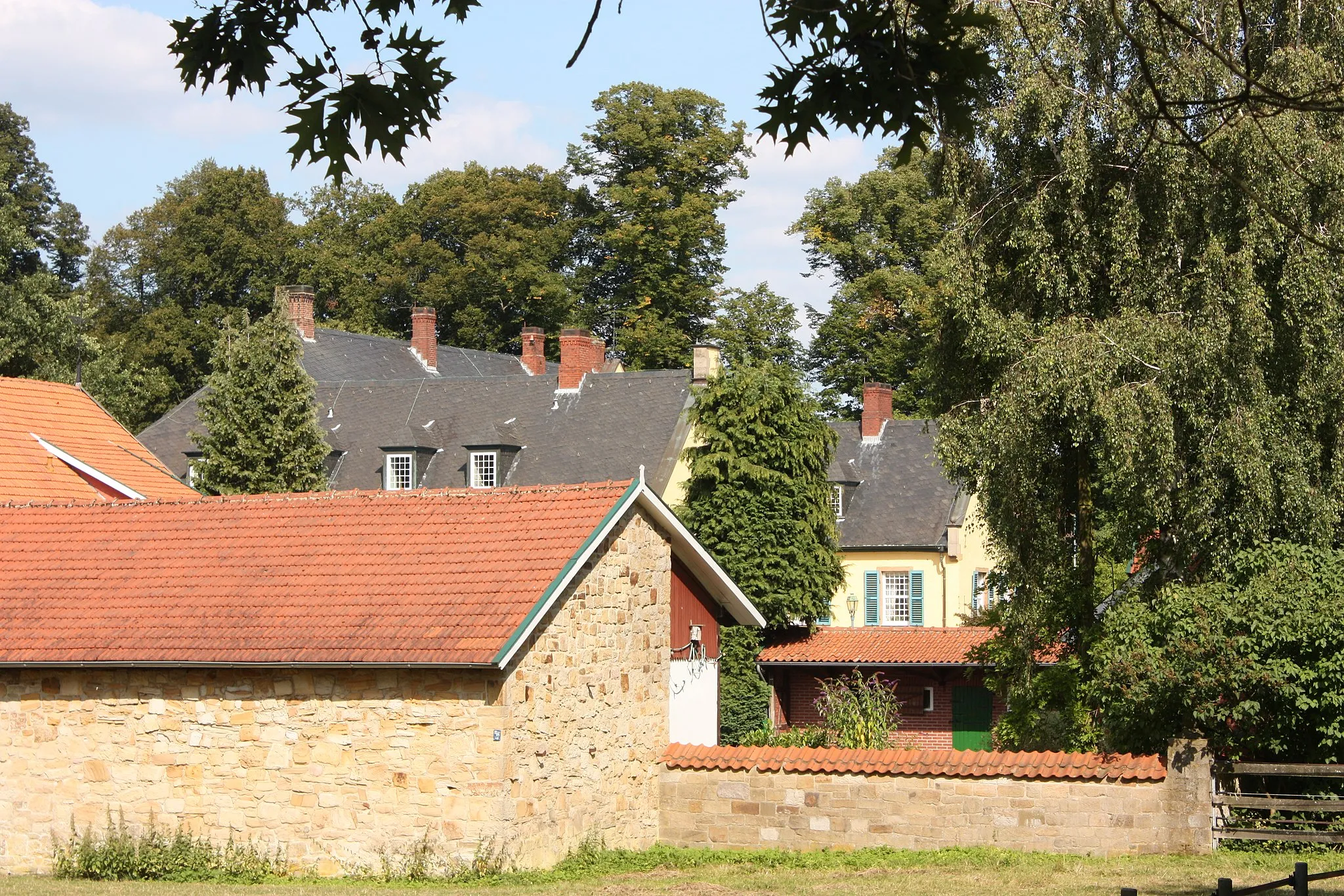 Photo showing: Haus Kappeln in Westerkappeln von Westen