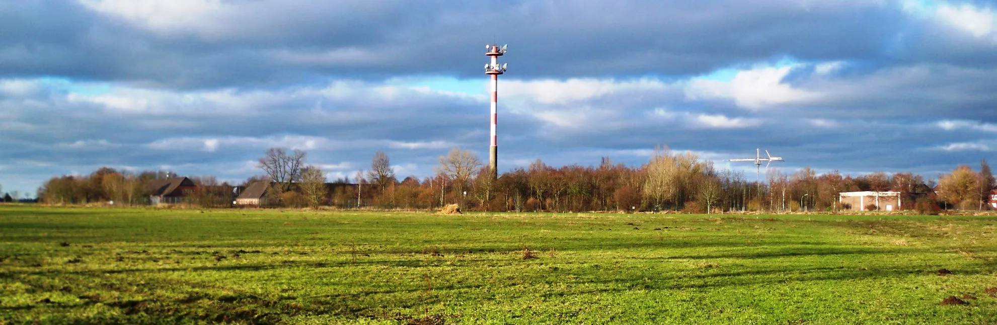 Photo showing: Military area and barracks Admiral-Armin-Zimmermann-Kaserne in vicinity of Wilhelmshaven