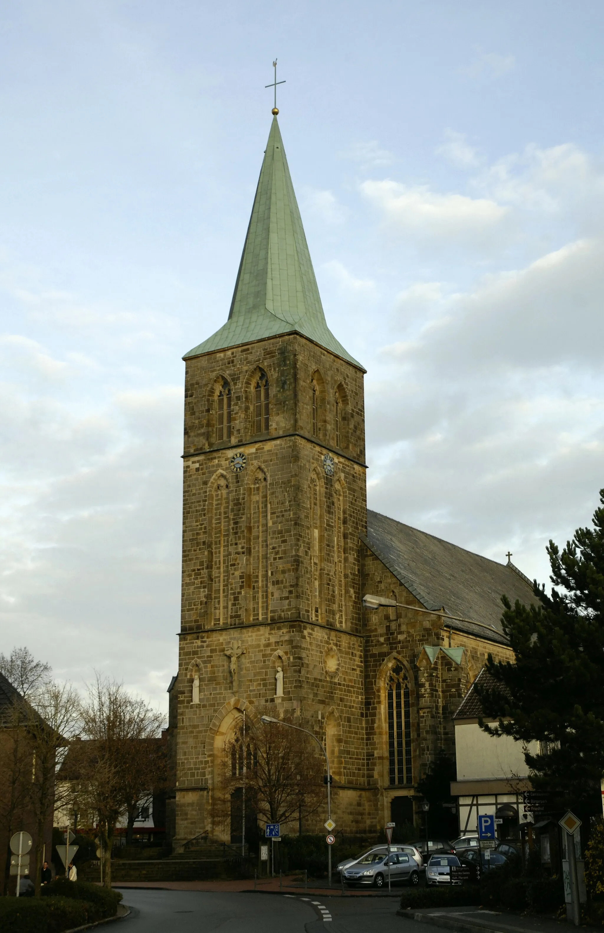 Photo showing: Melle-Wellingholzhausen, Kirche St. Bartholomäus