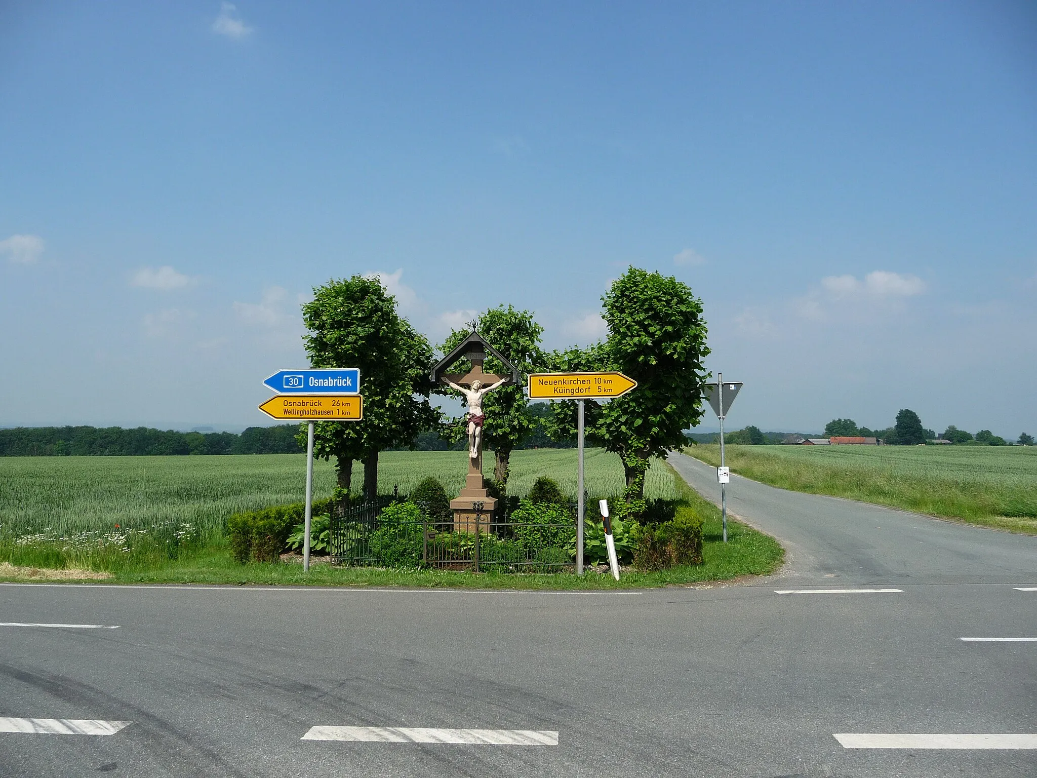 Photo showing: Die Hase ist der größte rechtsseitige Nebenfluss der Ems und hat auf ihrem 167 km langen Weg viele Zuflüsse. Hier Bilder von der Quelle in Melle.