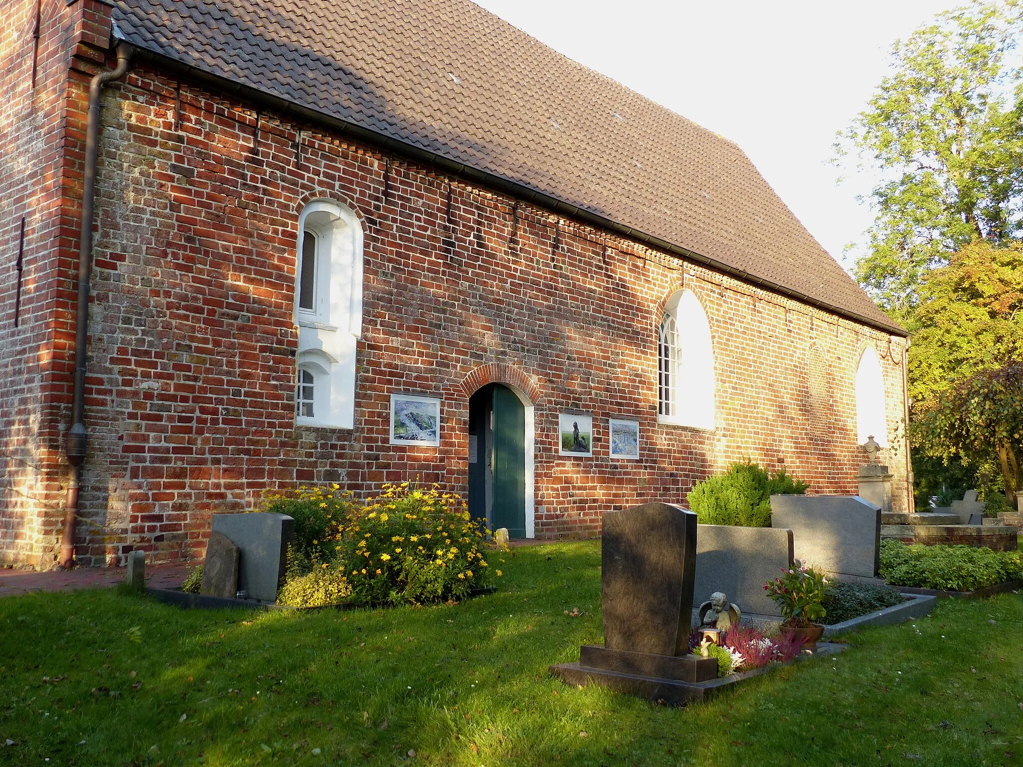 Photo showing: Ev. luth. Kirche in Wüppels, Wangerland