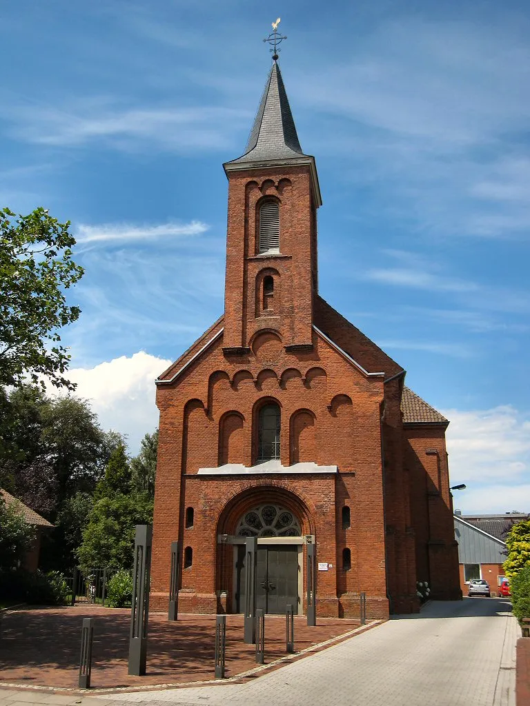 Photo showing: Katholische St. Ludgerus Kirche in Norden (Ostfriesland)