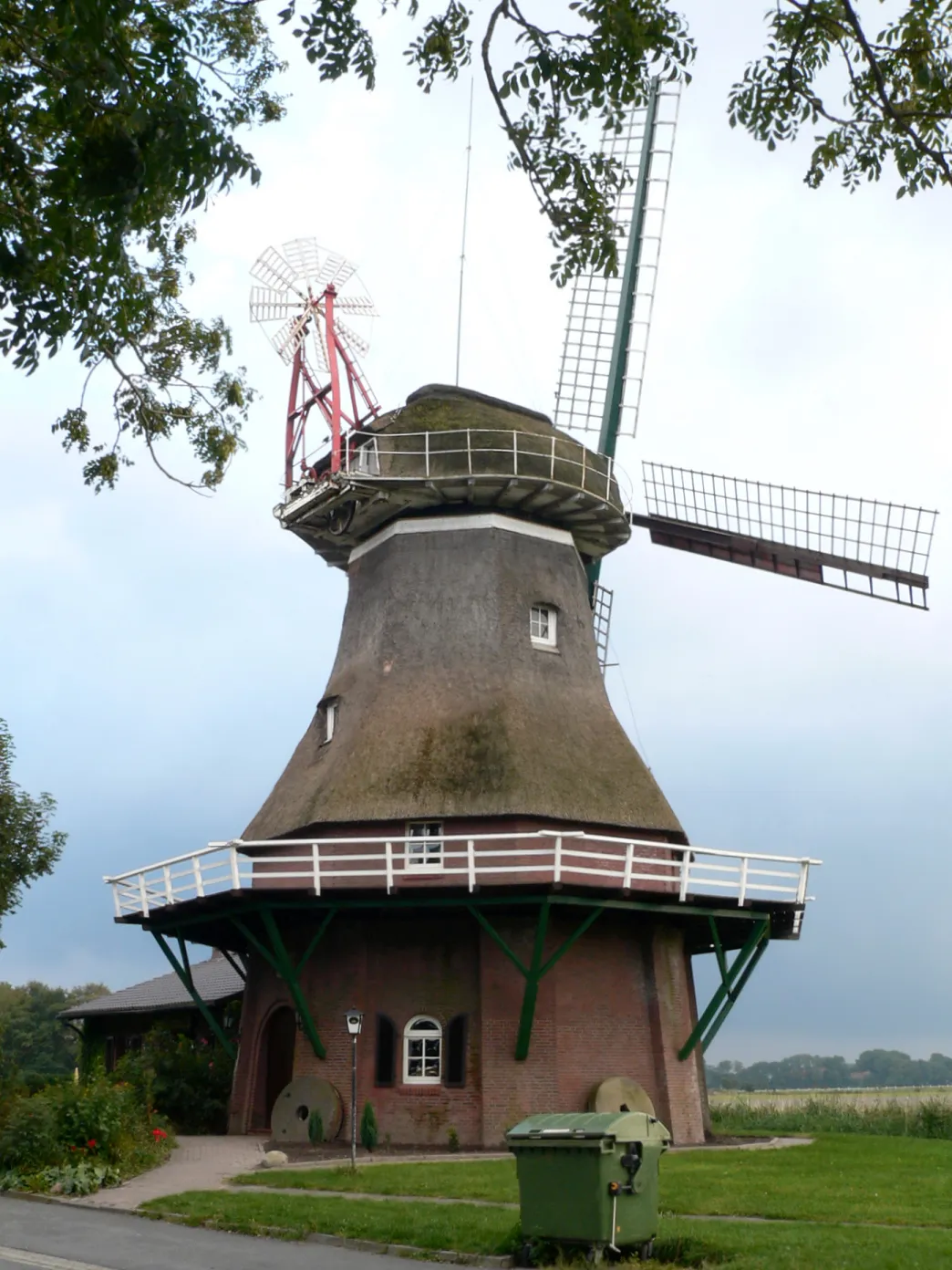 Photo showing: Stumpenser Mühle kurz vor einem Gewitter