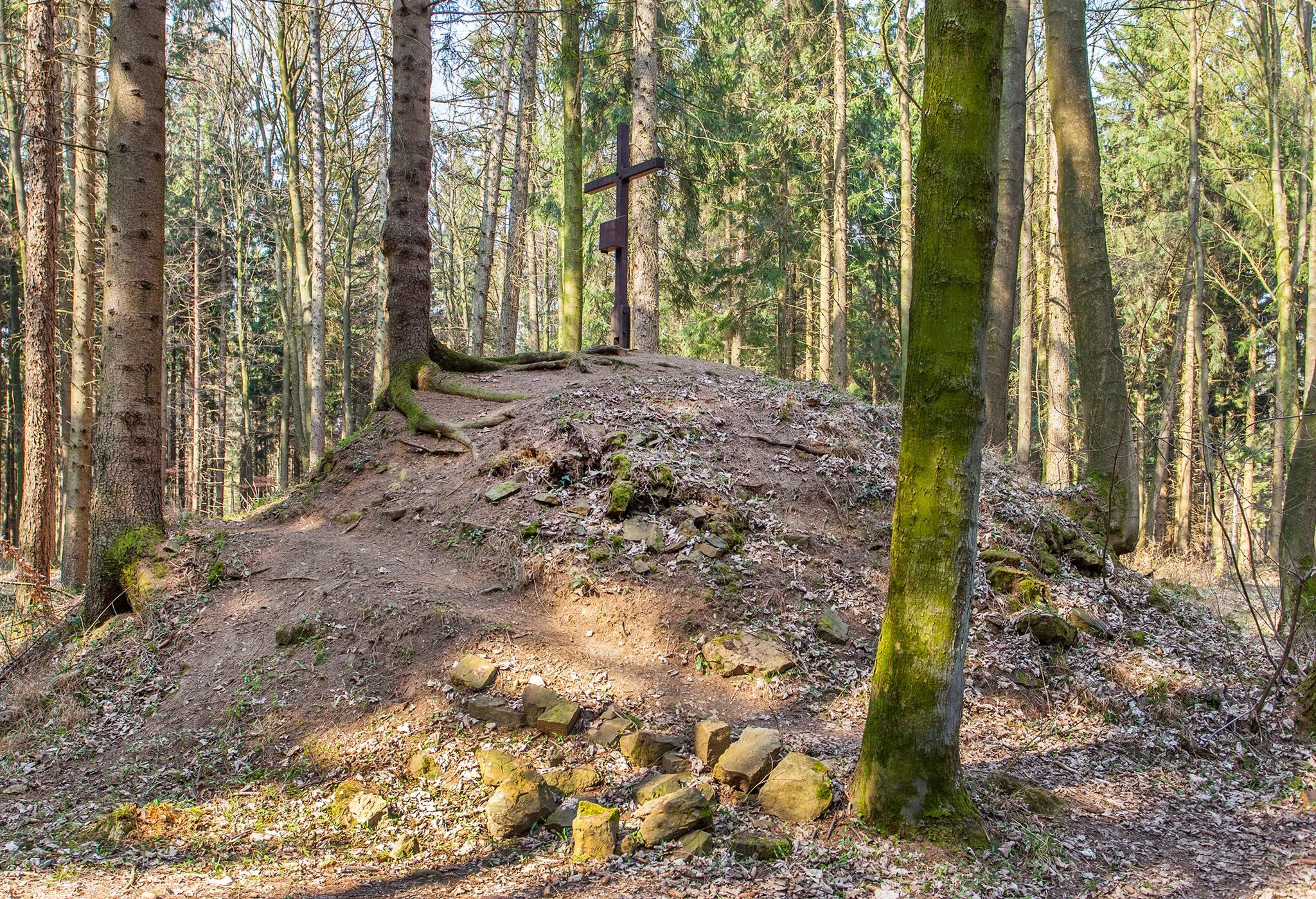 Photo showing: Das Gipfelkreuz auf dem Kalkrieser Berg (Schmittenhöhe)