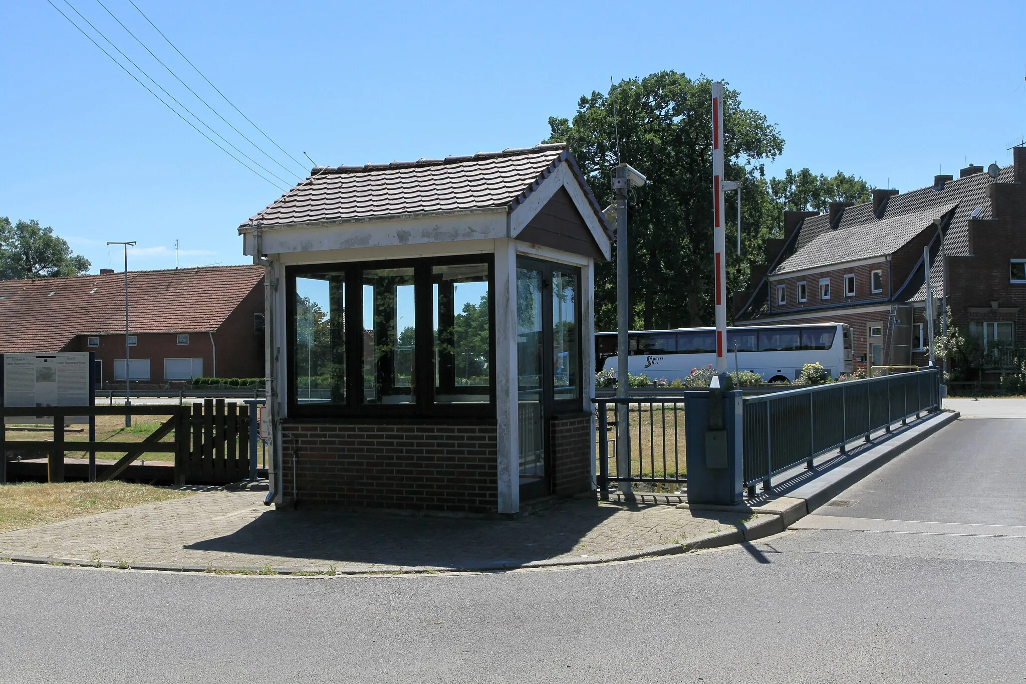 Photo showing: Brücke Grenzschleuse, Barenfleer in Haren (Ems)