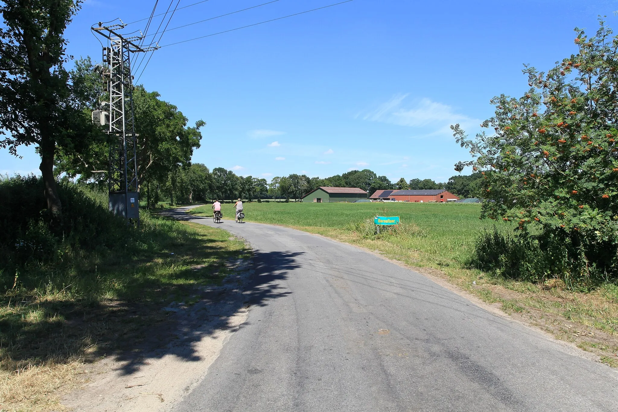 Photo showing: Barenfleer, unmittelbar an der Grenze zu den Niederlanden in Haren (Ems)