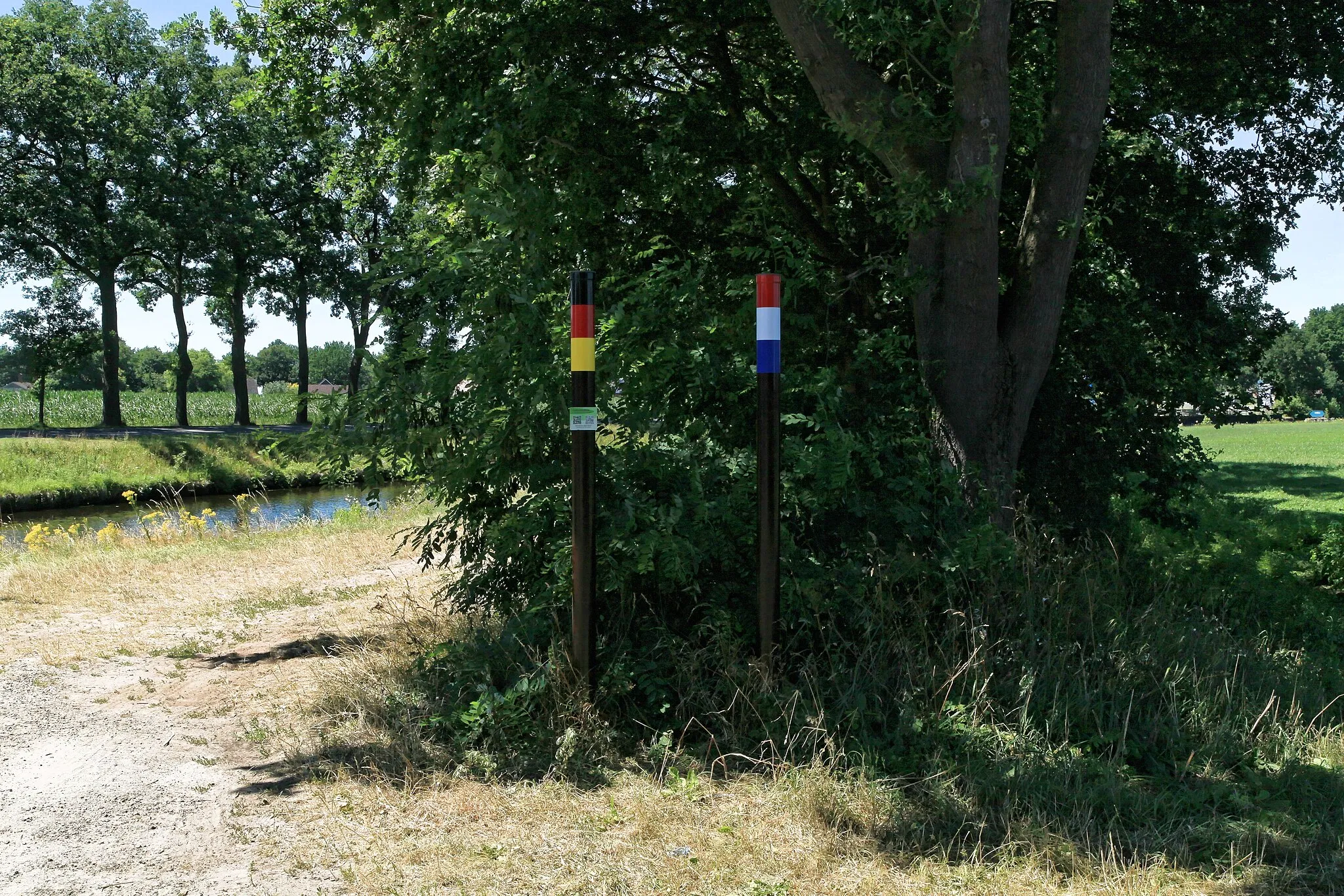 Photo showing: Barenfleer, unmittelbar an der Grenze zu den Niederlanden in Haren (Ems)