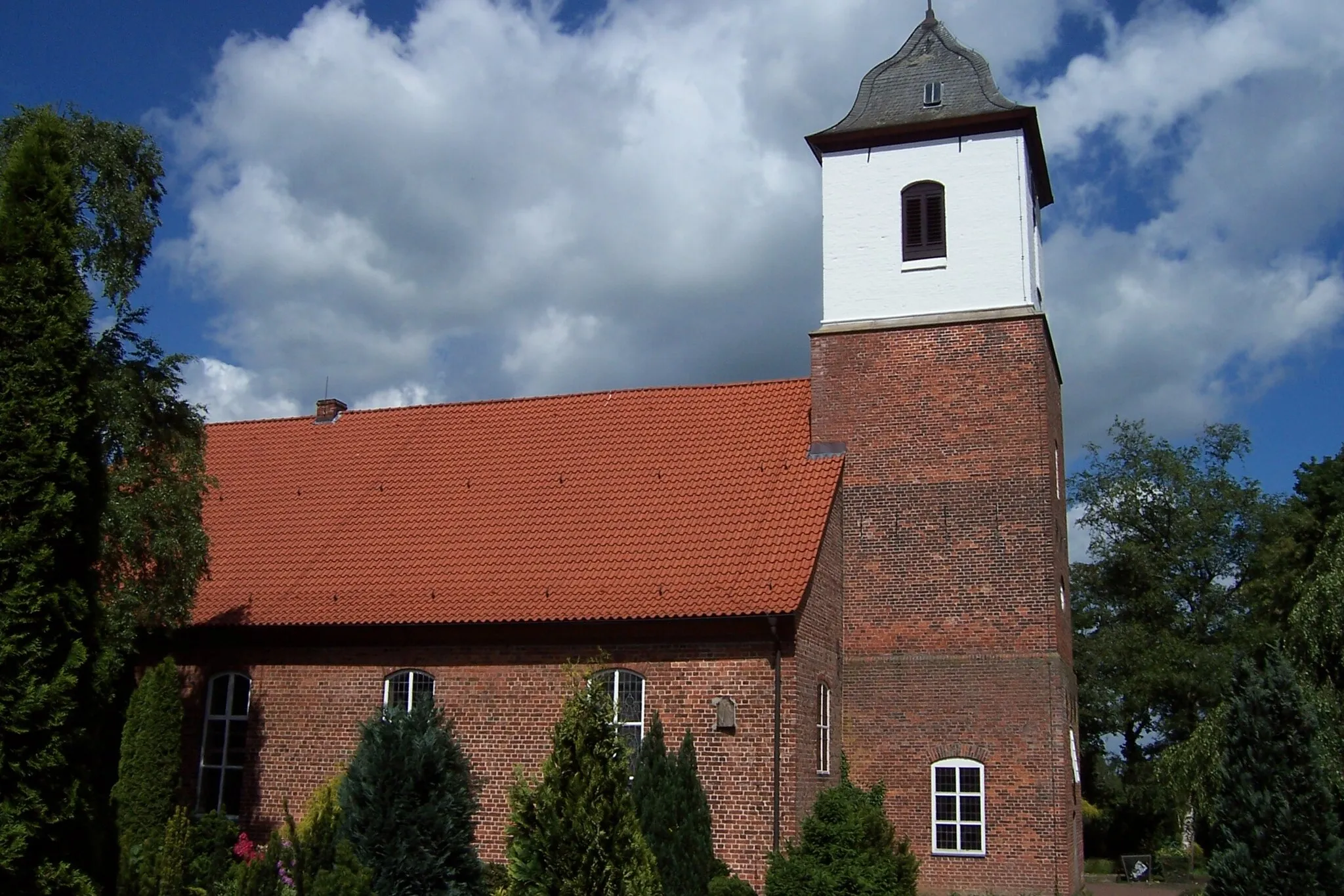 Photo showing: The Zionskirche in Worpswede