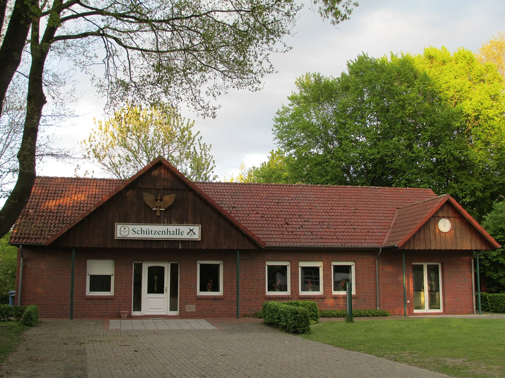 Photo showing: Schießhalle des Schützenvereins Benstrup-Steinrieden-Hammel e.V.