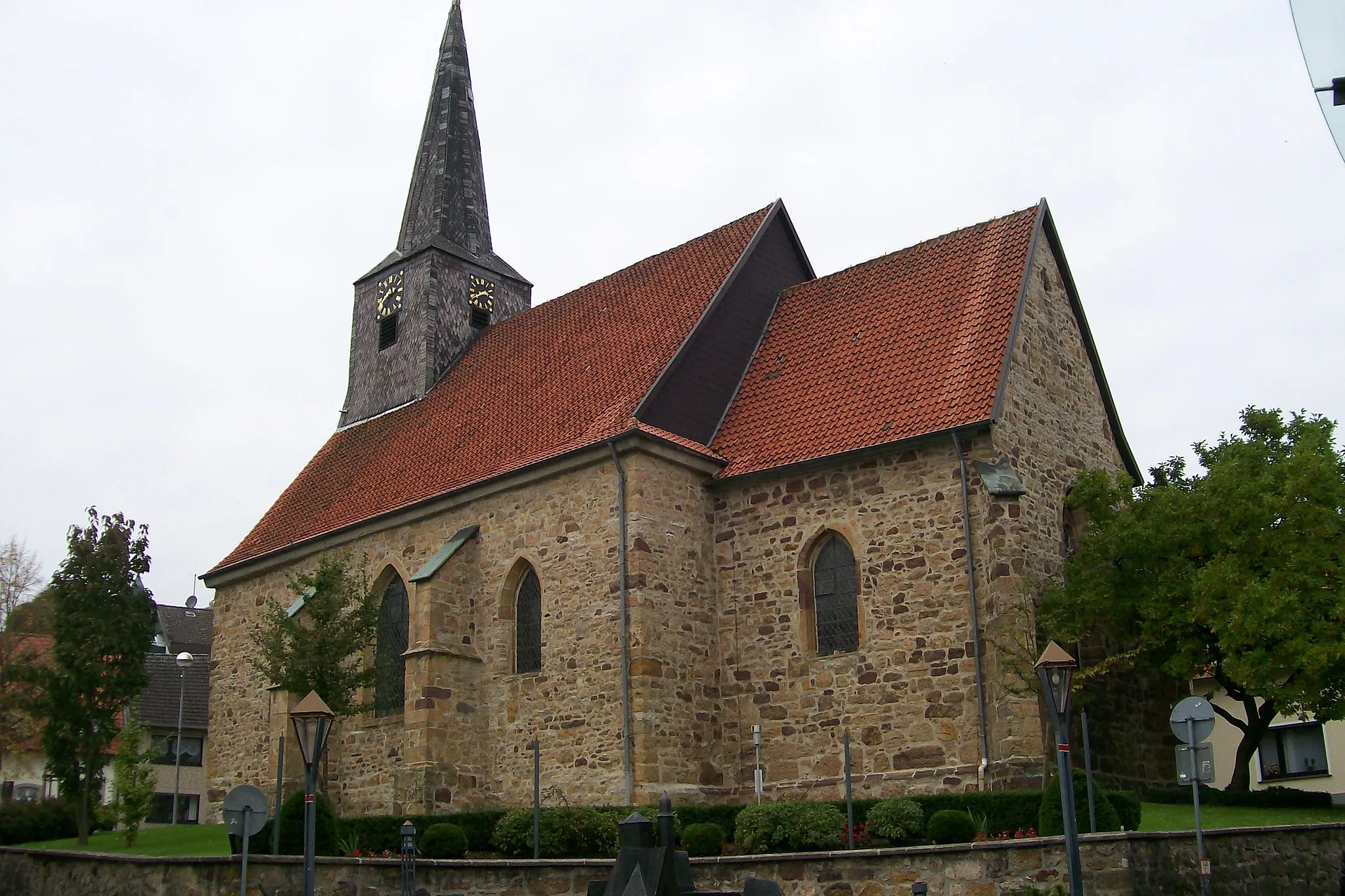 Photo showing: de:Fleckenskirche St. Nikolaus in Bad Iburg, Niedersachsen, 1226