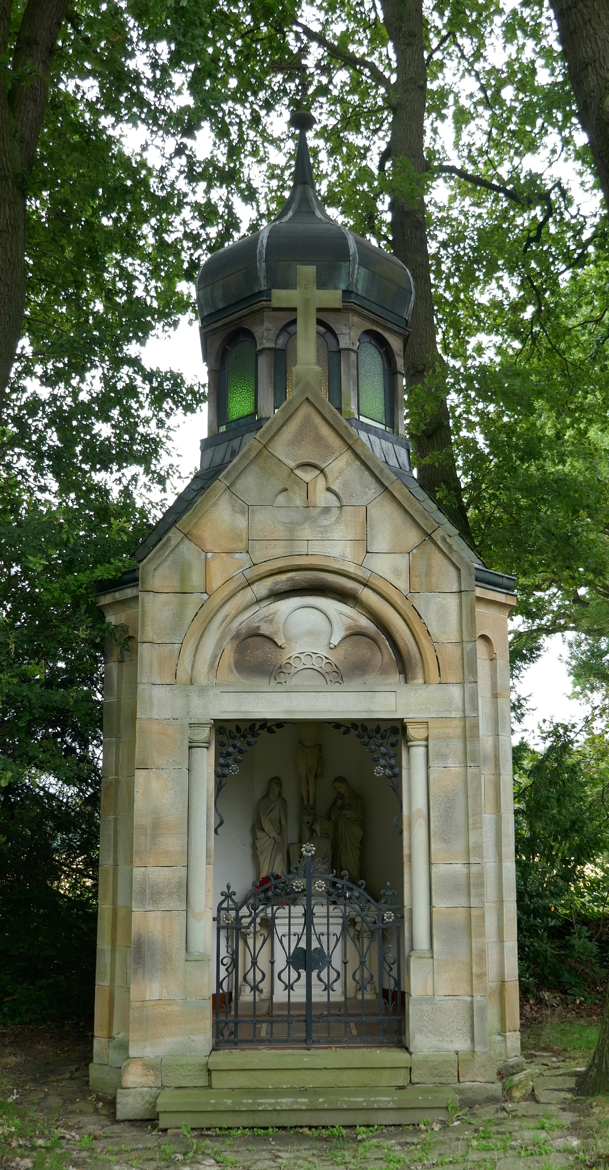 Photo showing: Wegekapelle am Geißberg in Milte