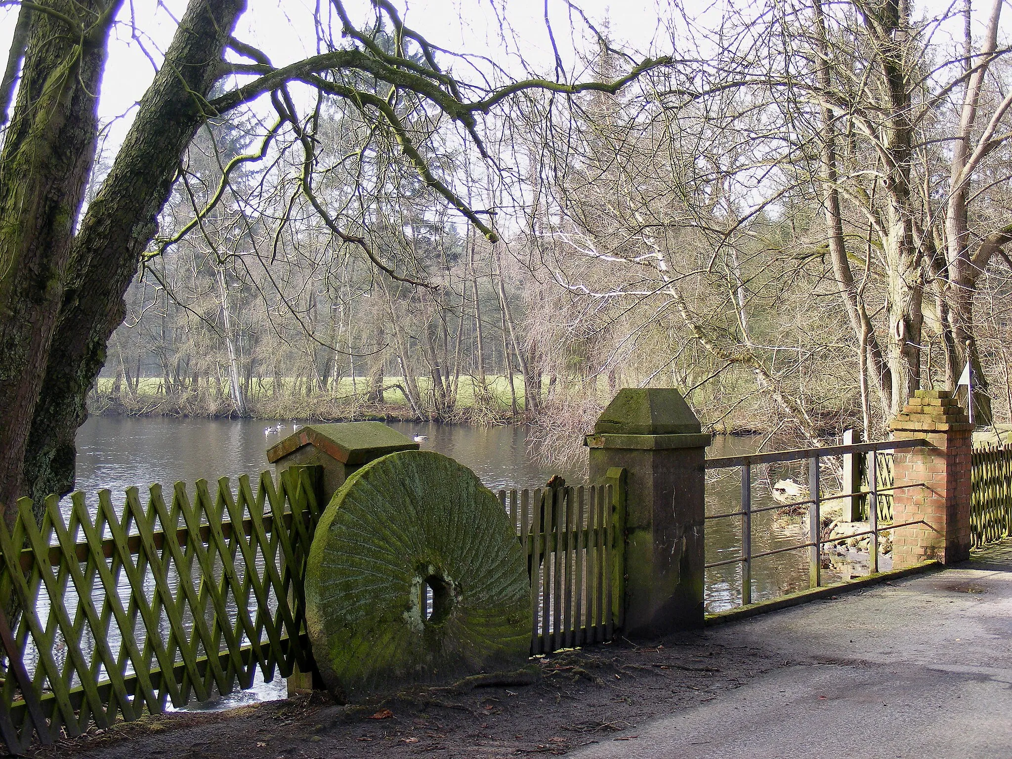 Photo showing: Mühlenteich der Kokenmühle in Visbek