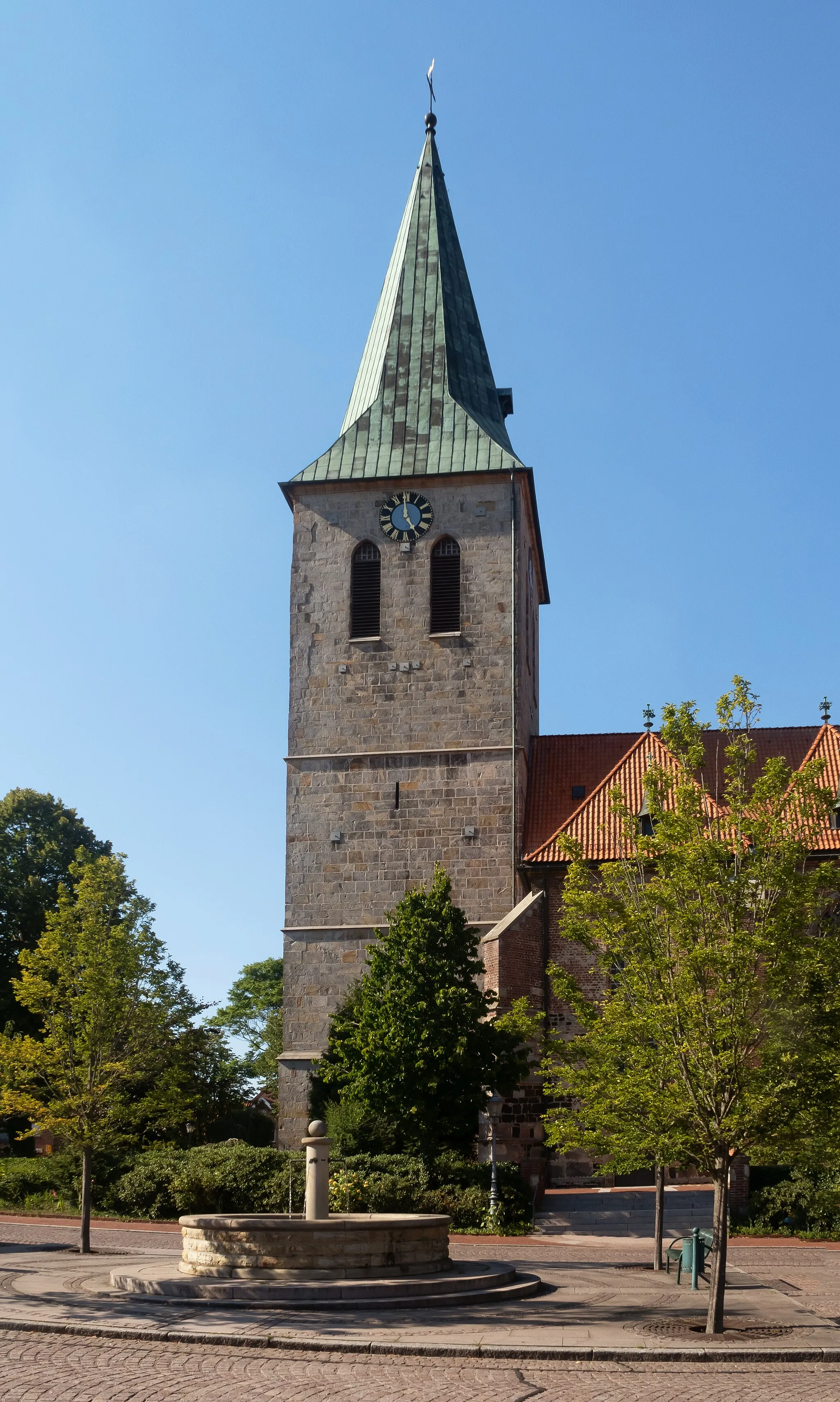 Photo showing: Haselünne, church: the Sankt Vincentius Kirche