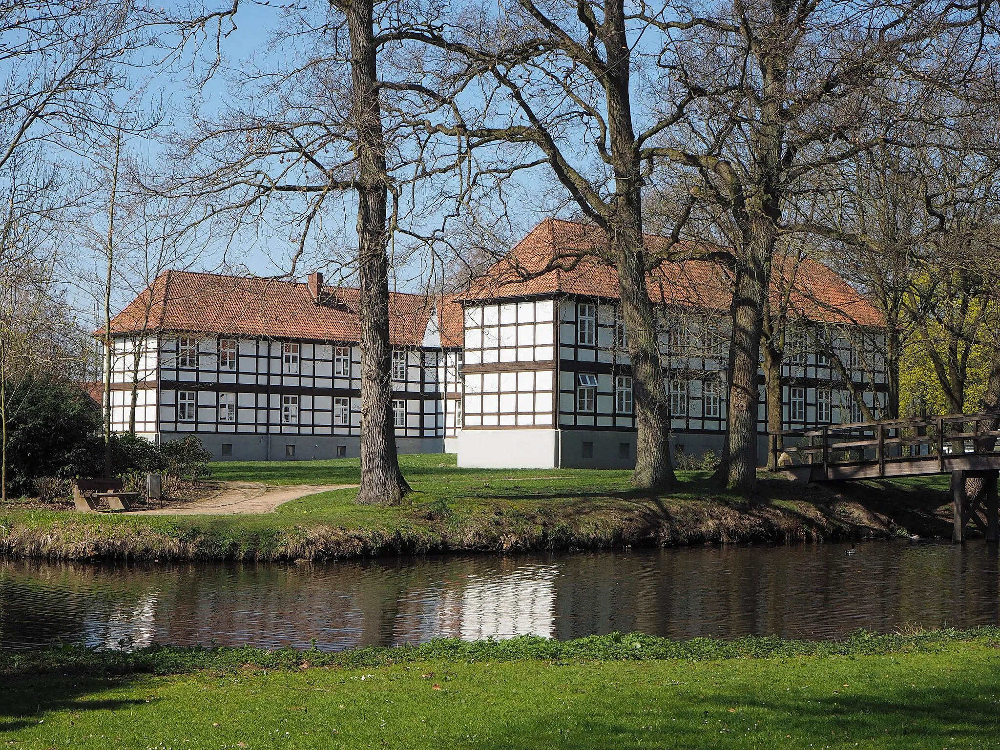 Photo showing: Harpstedt (Germany, Lower Saxony) - "Amtshof" of 1739