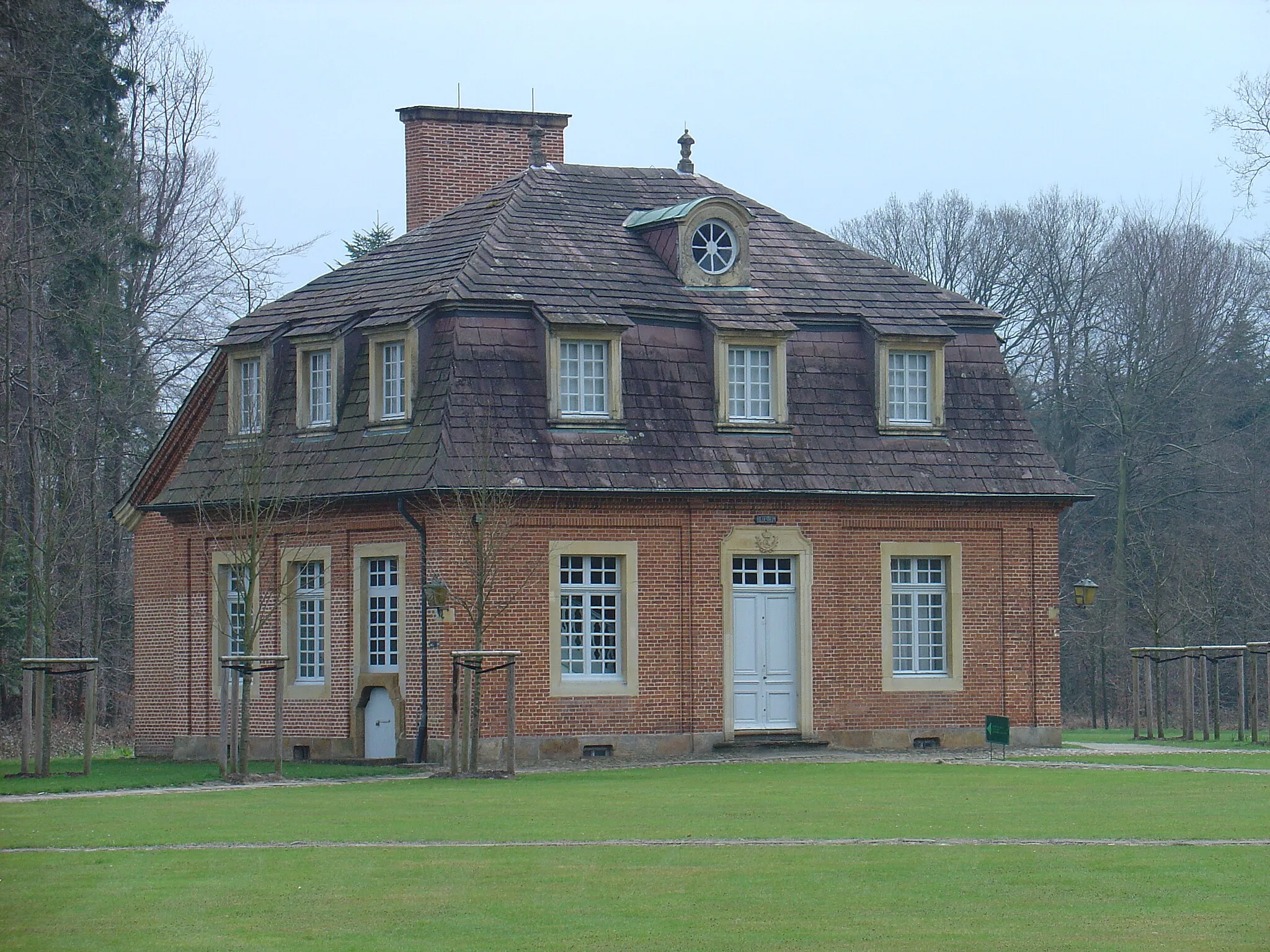 Photo showing: Schloss Clemenswerth - einer der acht Pavillons