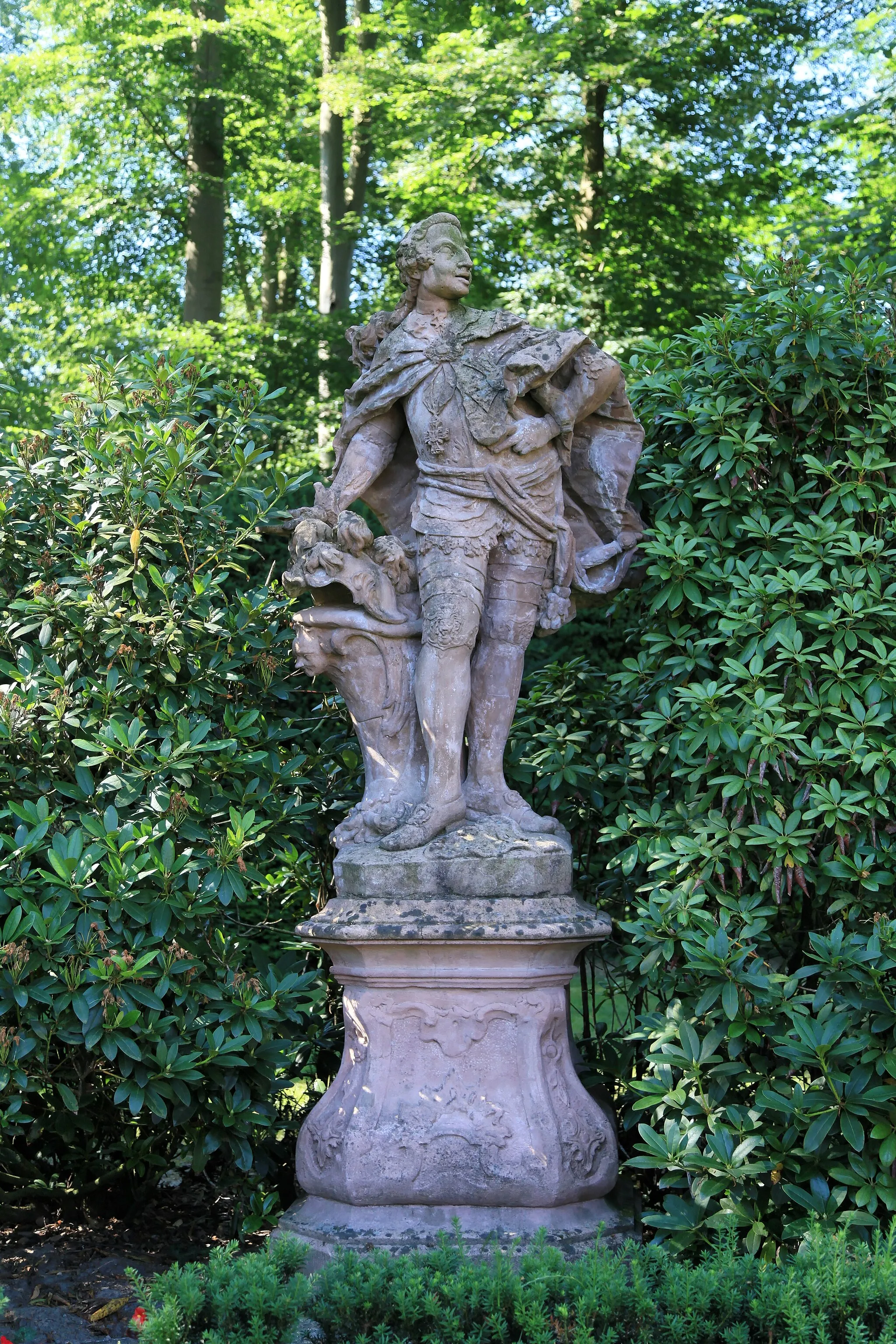Photo showing: Clemens-August-Denkmal, Clemenswerth in Sögel