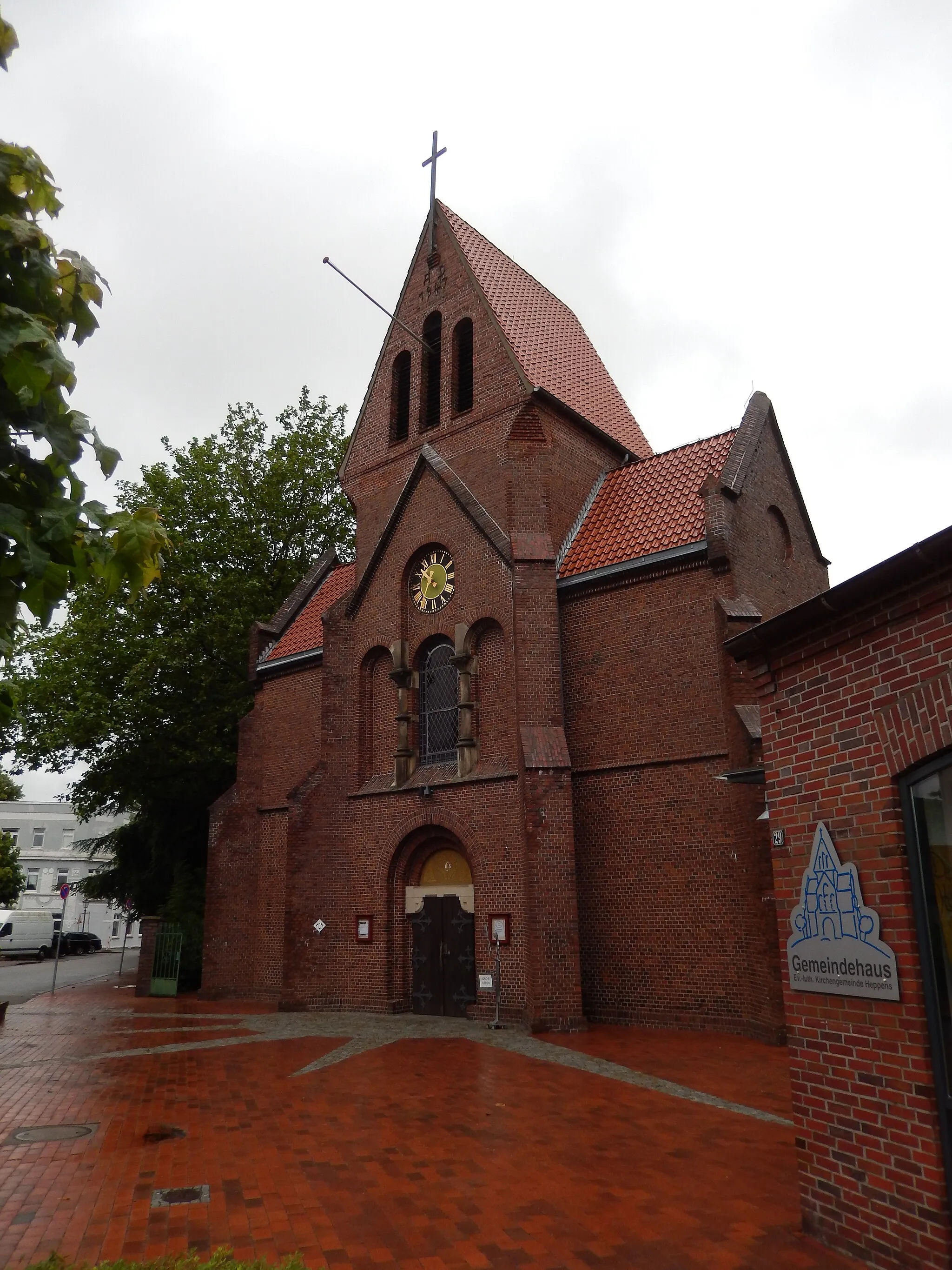 Photo showing: Heppenser Kirche in Wilhelmshaven