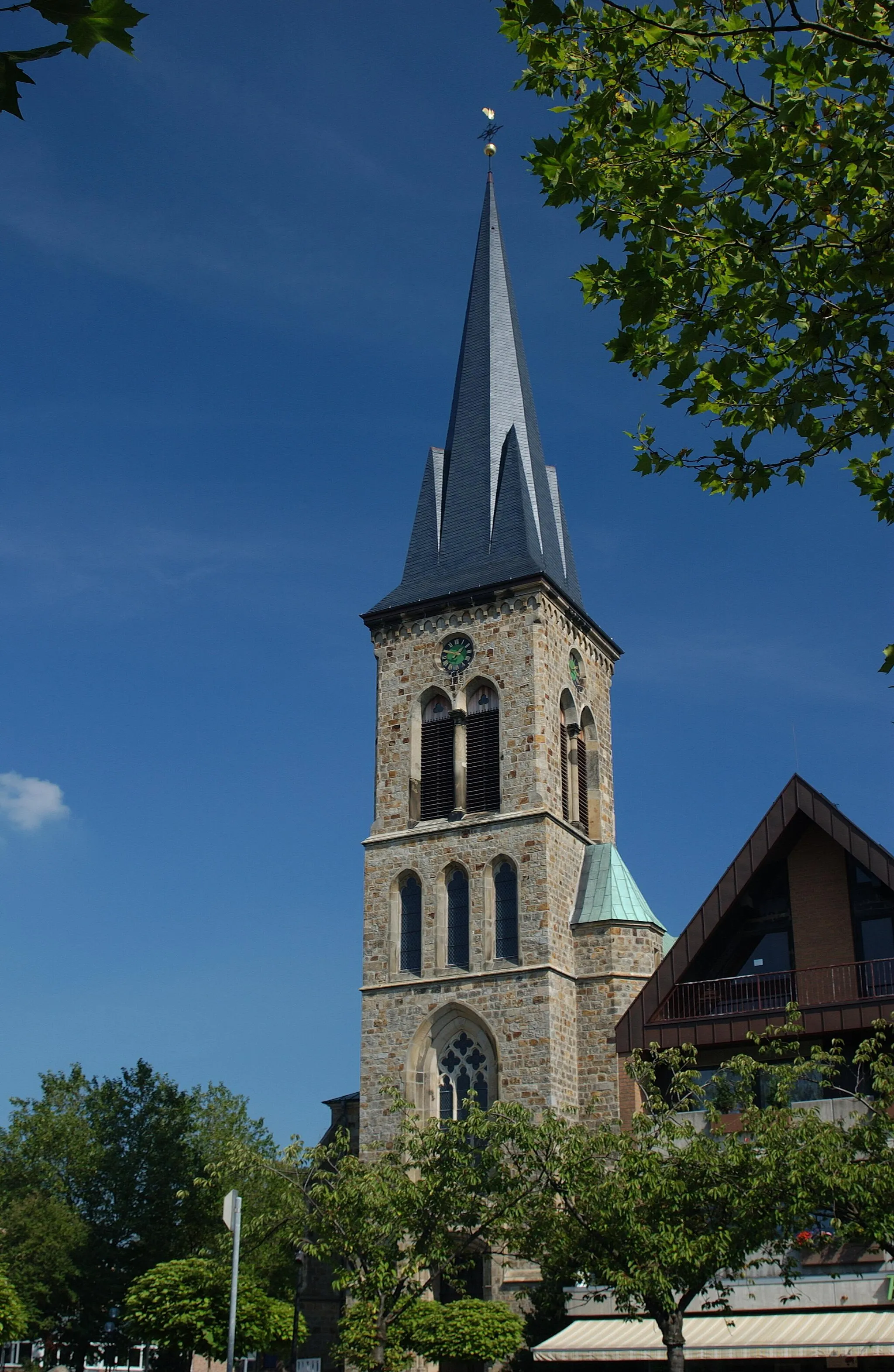 Photo showing: Kirche St. Cyriakus Salzbergen Frontansicht