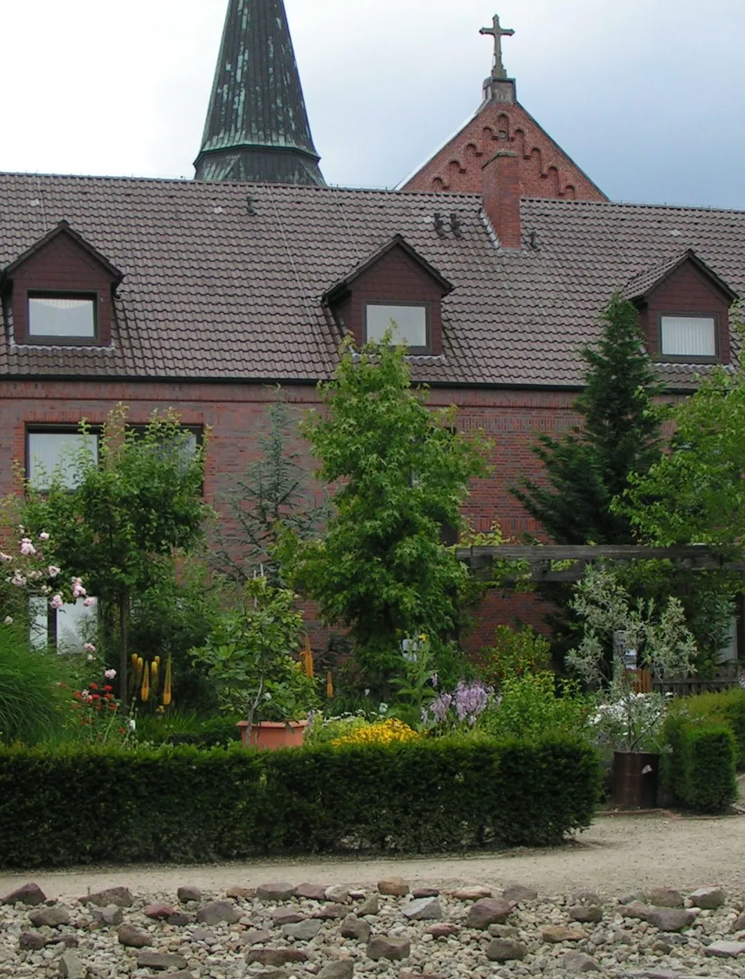 Photo showing: Bibelgarten der katholischen Kirchengemeinde St. Sixtus in Werlte (Emsland)