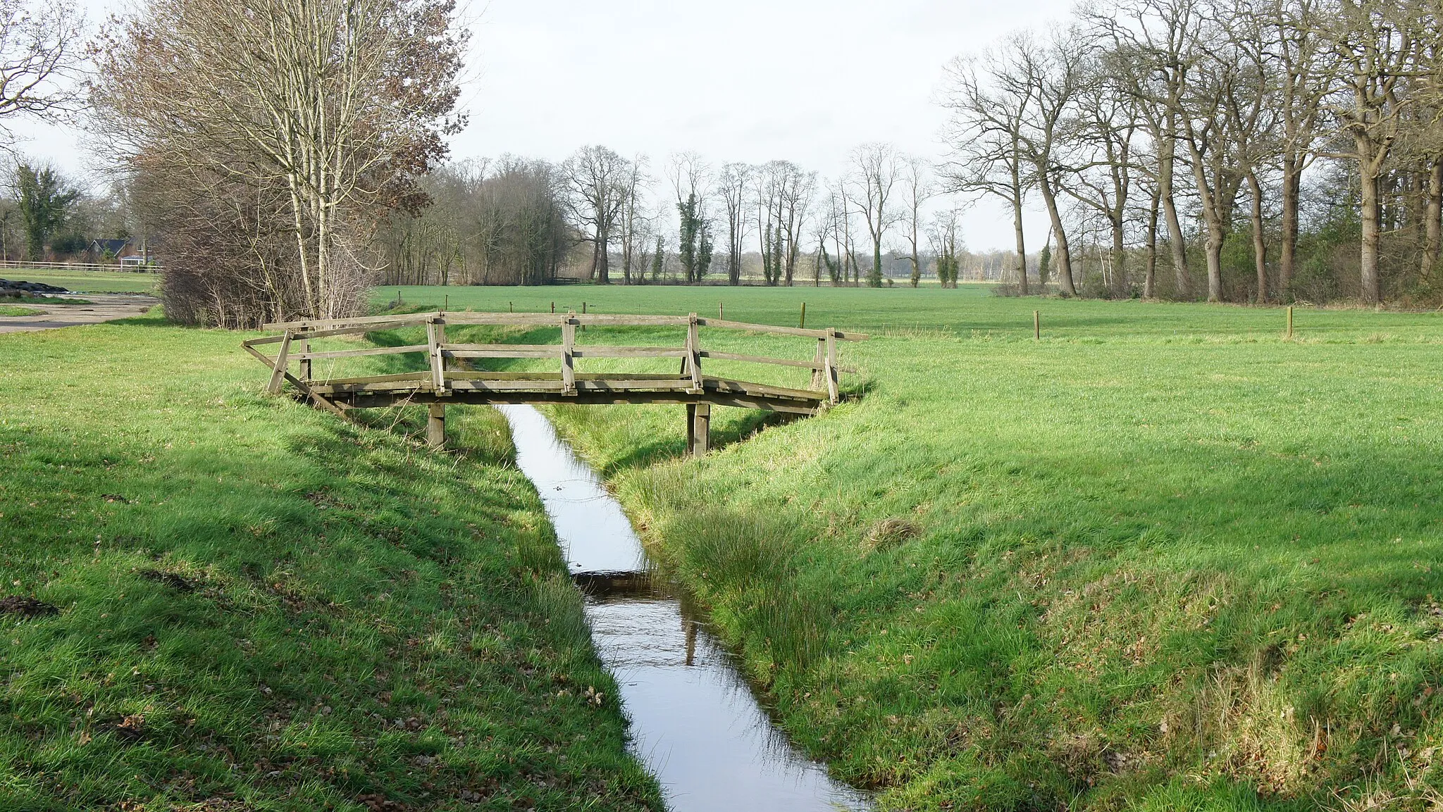 Photo showing: Brücke über die Regter Bäke in Lintel